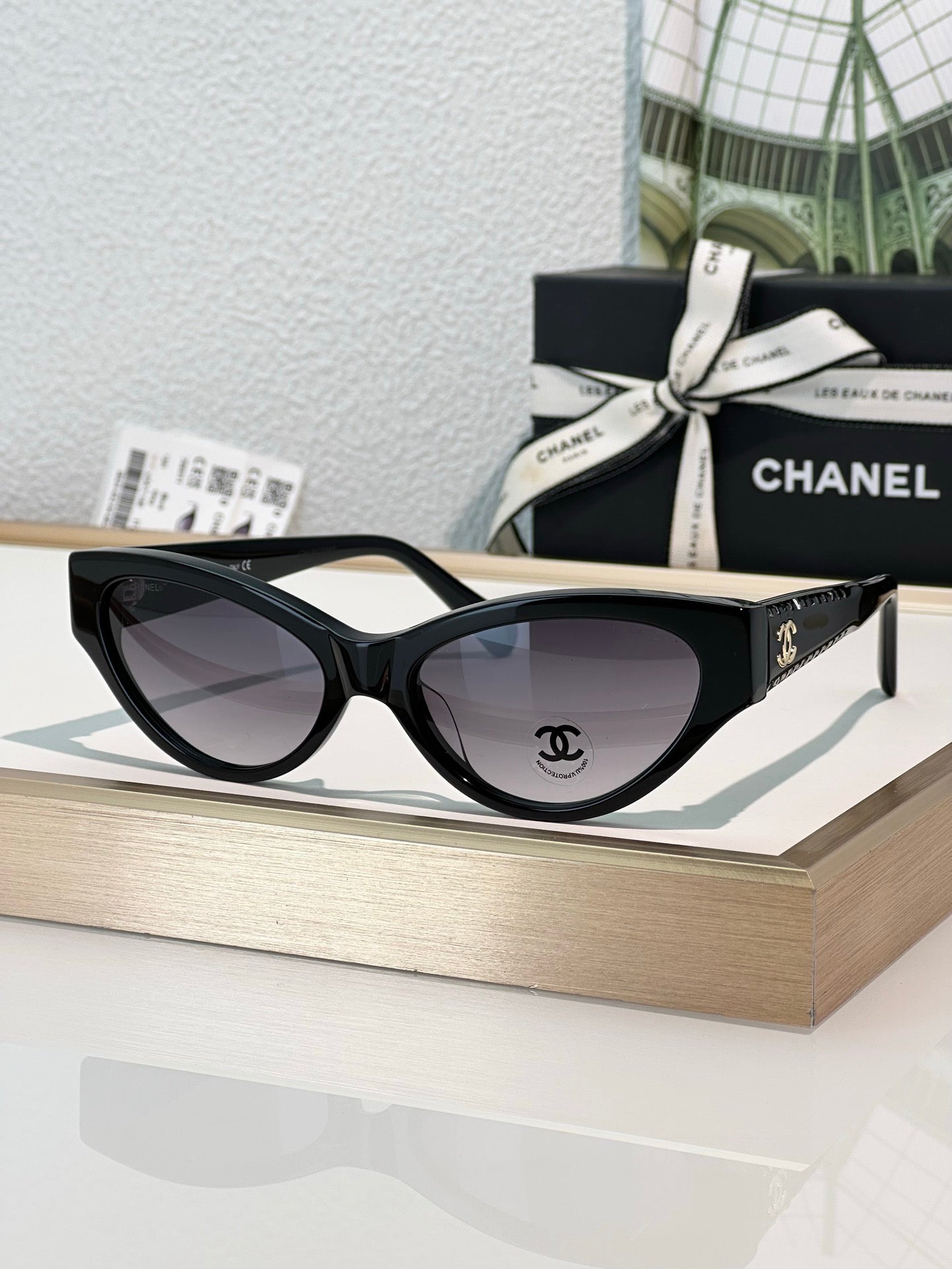 '-   CHANEL 9163 Cat Eye Sunglasses New Collection  ✨ $1100
