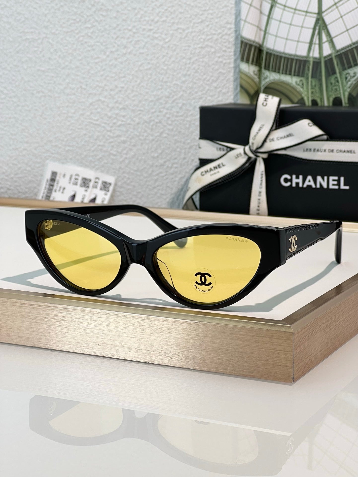 '-   CHANEL 9163 Cat Eye Sunglasses New Collection  ✨ $1100