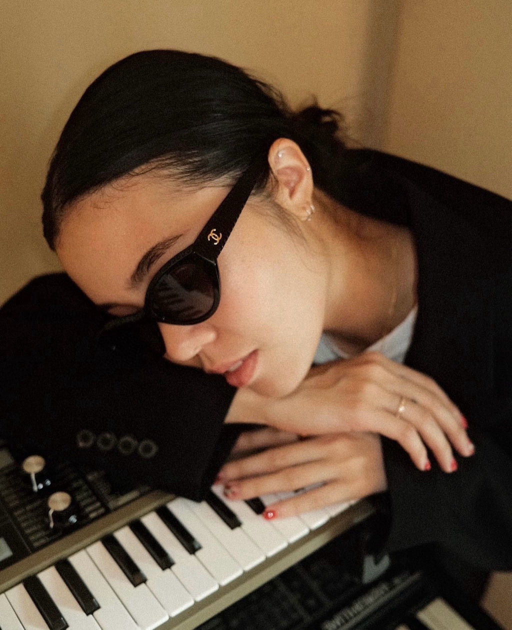 '-   CHANEL 9163 Cat Eye Sunglasses New Collection  ✨ $1100