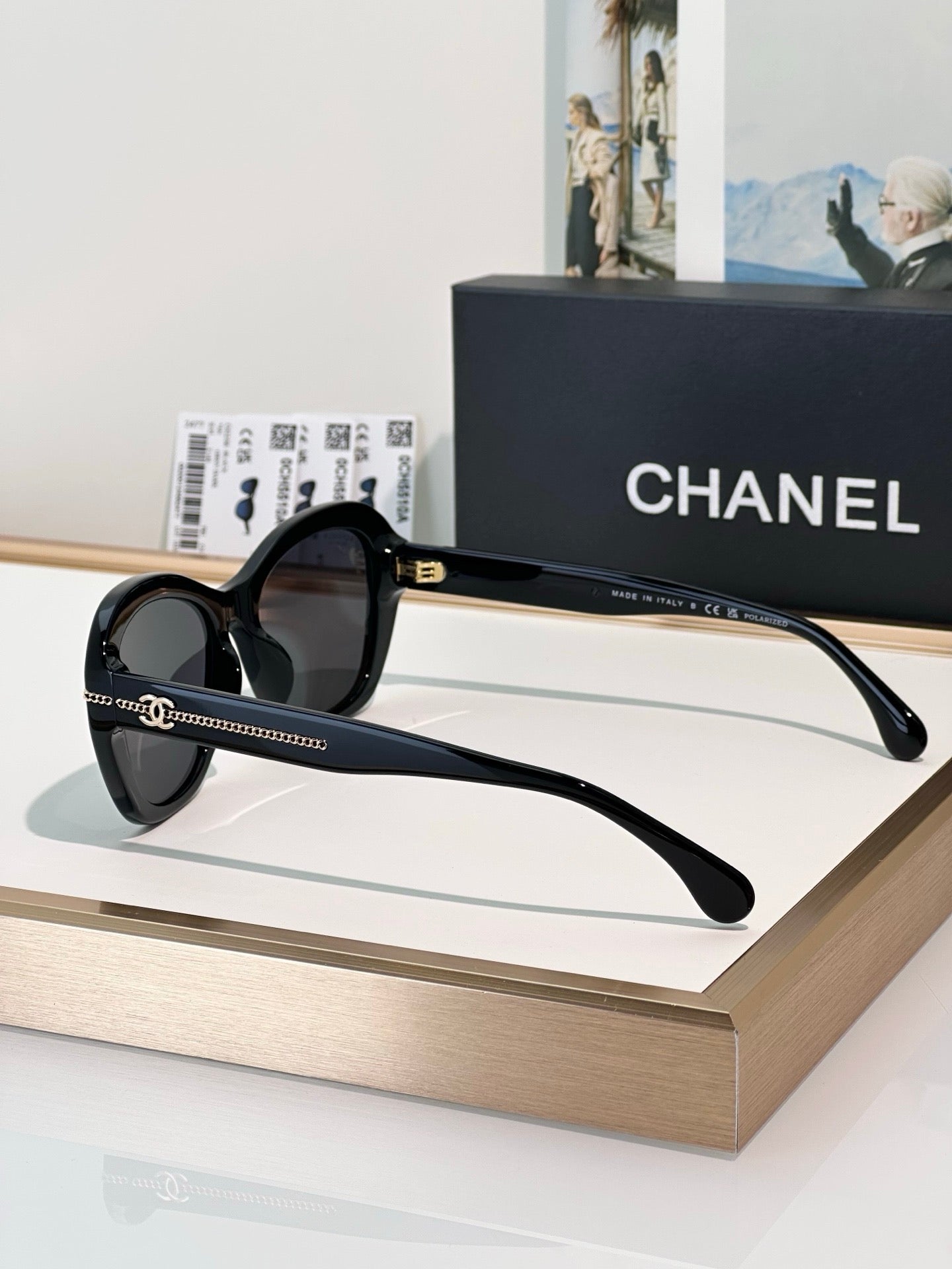 CHANEL 5510 Butterfly Polarises SUNGLASSES🖤