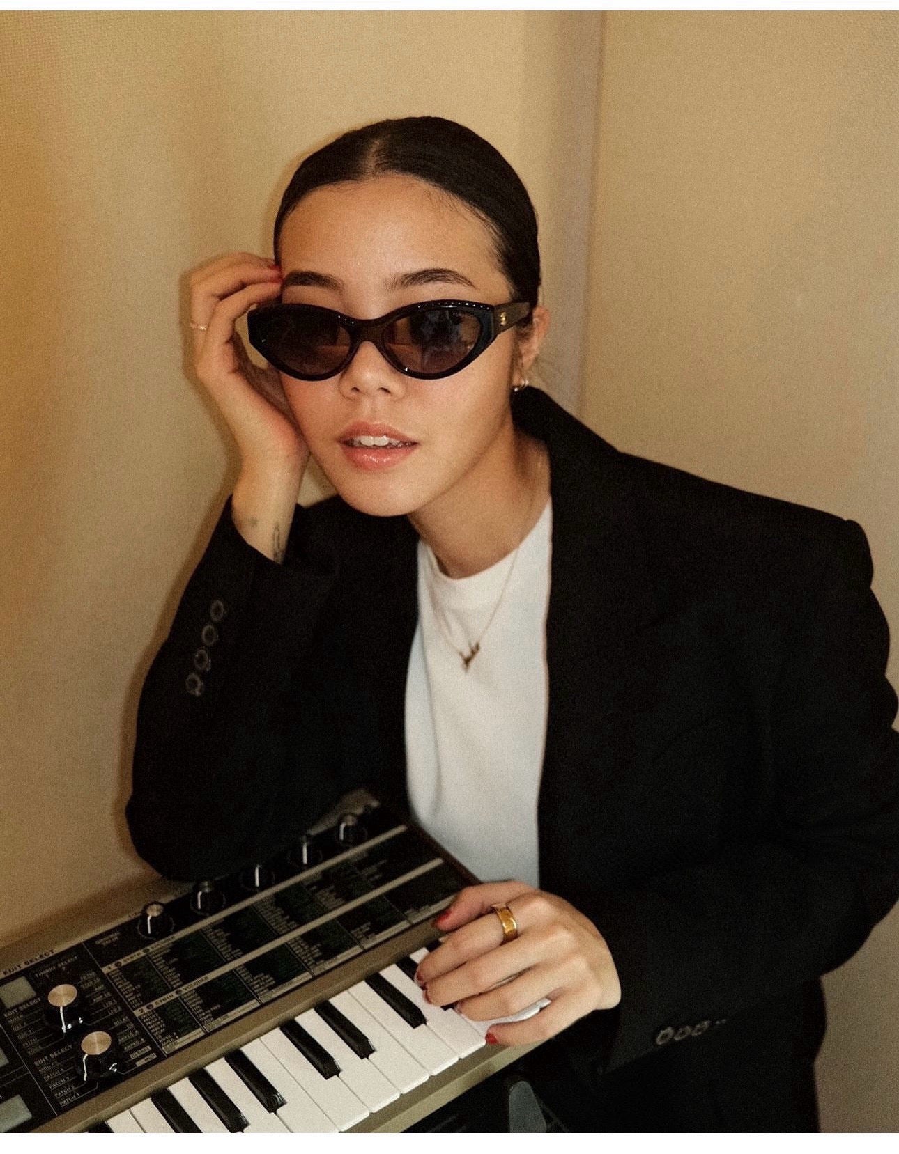 '-   CHANEL 9163 Cat Eye Sunglasses New Collection  ✨ $1100