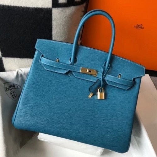 HERMES Birkin 30cm Bag Clemence Leather ✨