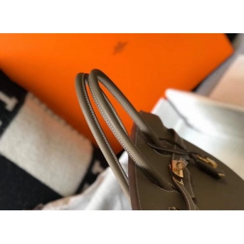 HERMES Birkin 30cm Bag Clemence Leather ✨