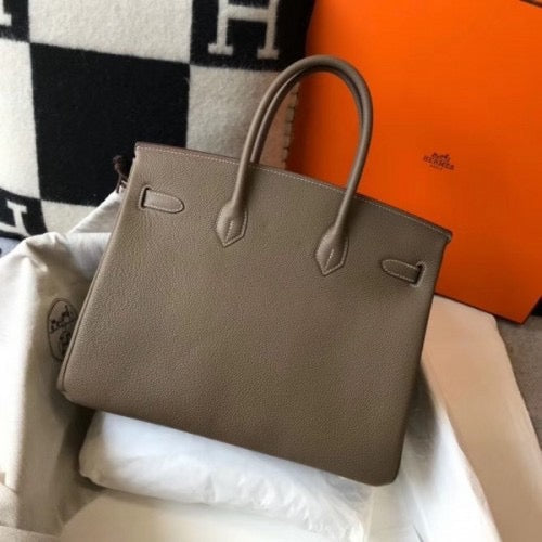 HERMES Birkin 35cm Bag Clemence Leather ✨