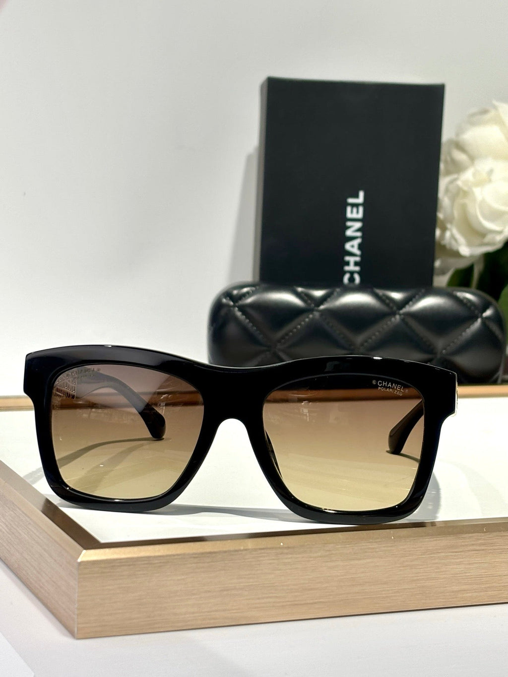 CHANEL 5533  Polarised SQUARE Sunglass🖤