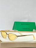 Bottega Veneta BV 1346S 001 Sunglasses 💚
