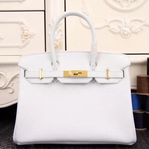 HERMES Birkin 30cm Bag Clemence Leather ✨