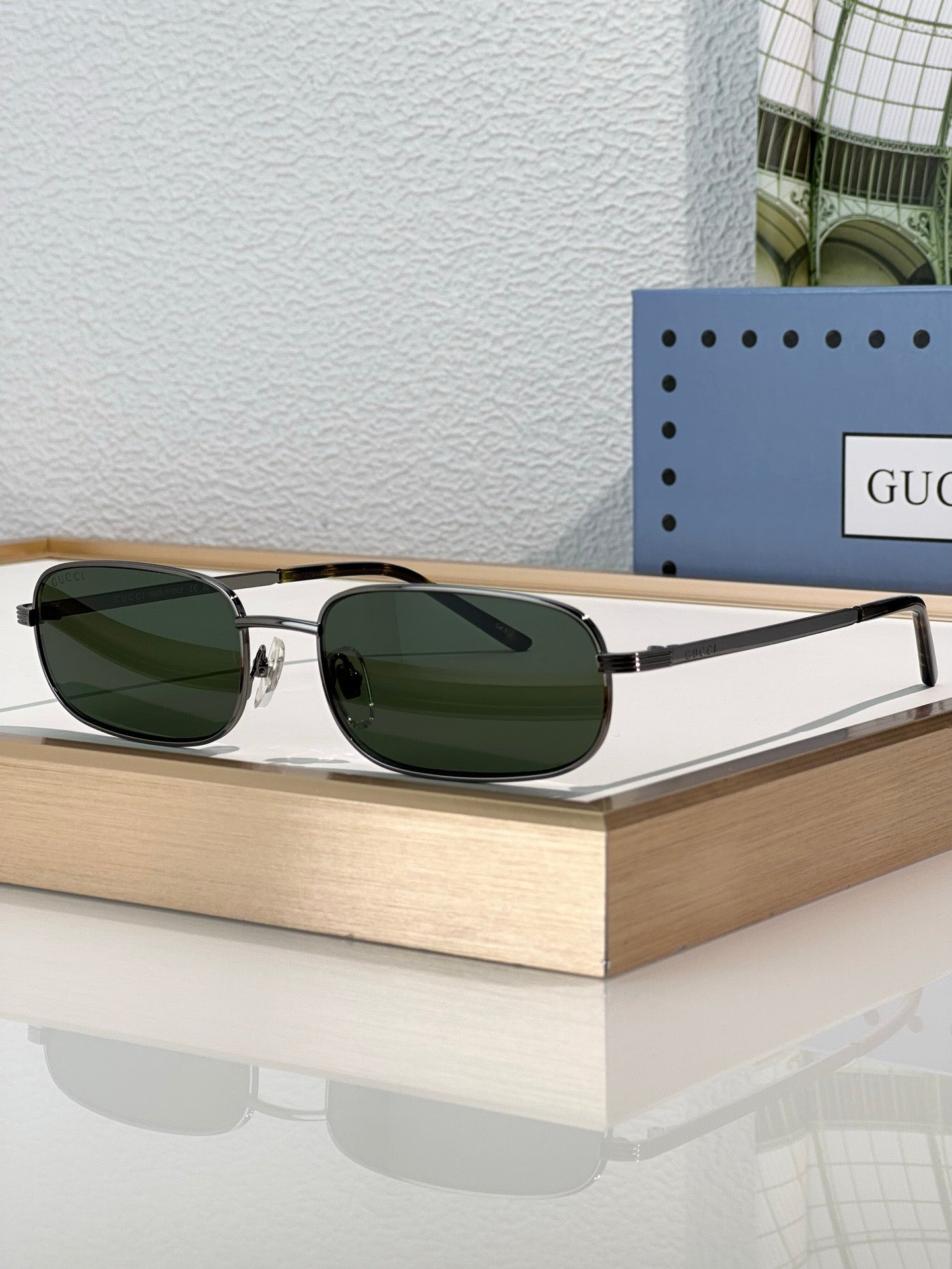 Gucci GG 1457S 002 57 19 Unisex Sunglasses ✨