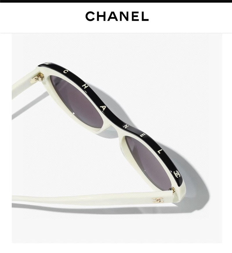 CHANEL 5416 1711/S4 Oval Sunglasses  ✨