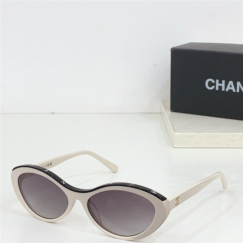 CHANEL 5416 1711/S4 Oval Sunglasses  ✨