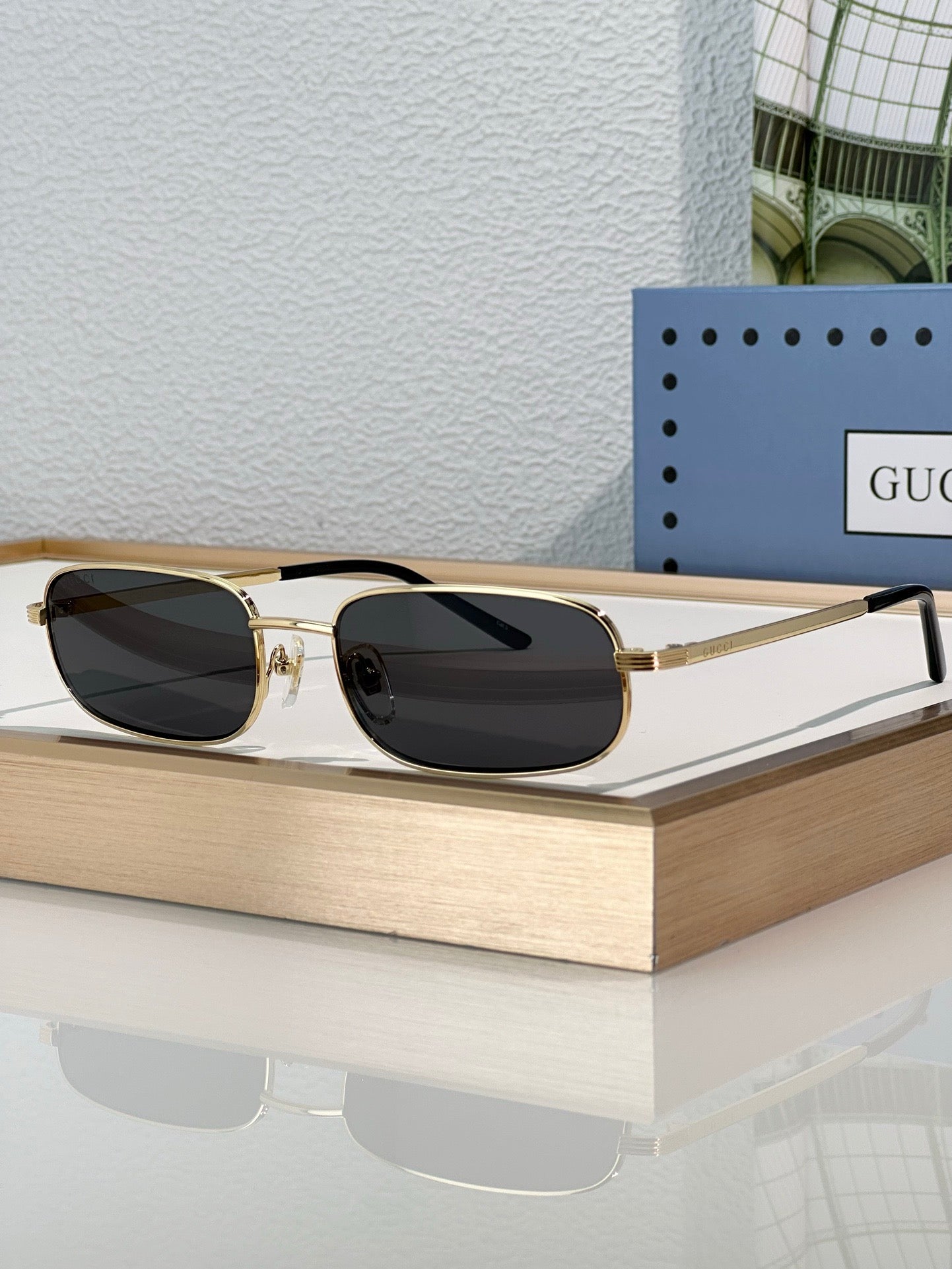 Gucci GG 1457S 002 57 19 Unisex Sunglasses ✨