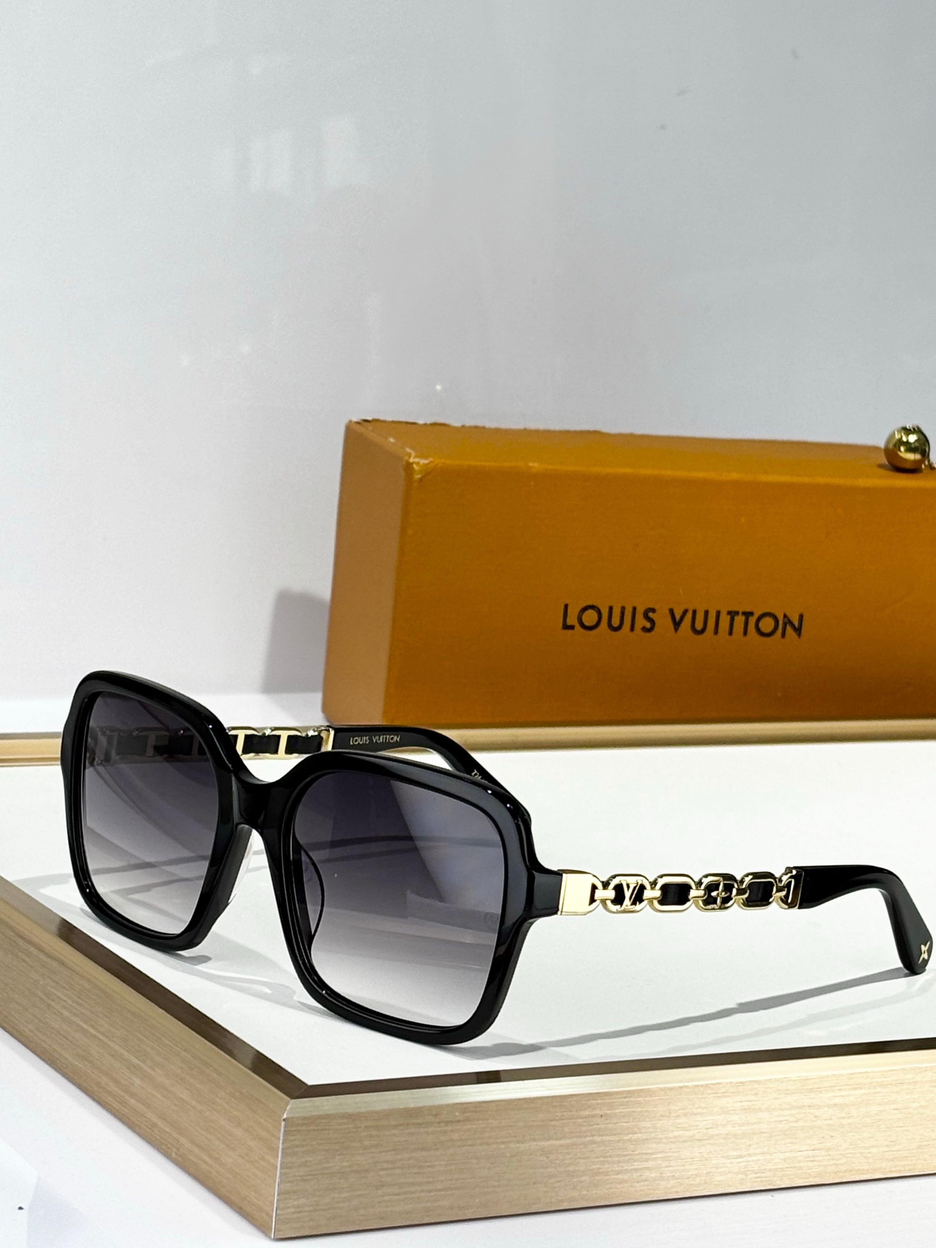 Louis Vuitton MZ2648W My LV Chain Braided Maxi Square Sunglasses✨