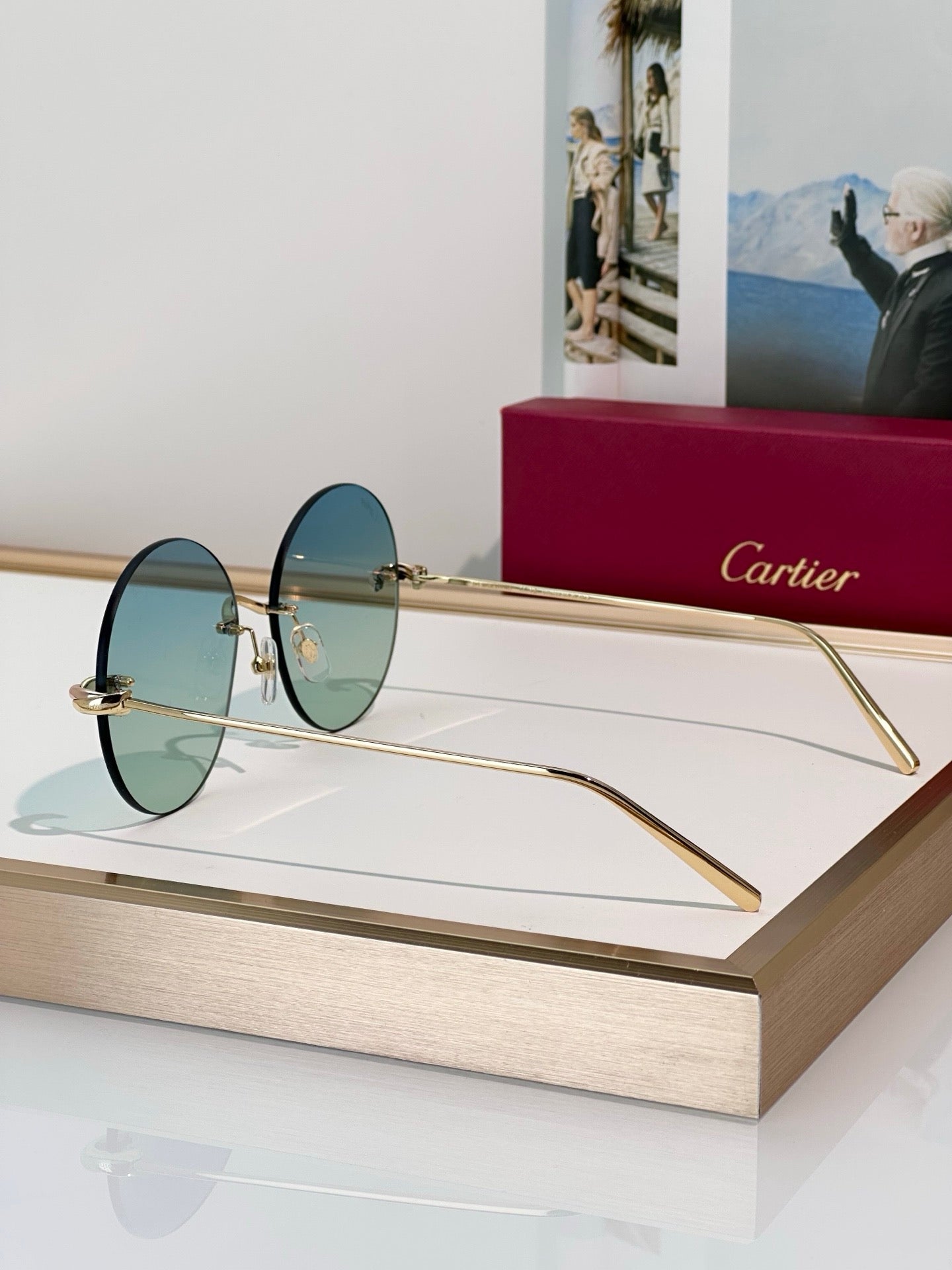 Cartier CT0475S Women's  Limited Edition Sunglasses 🐆
