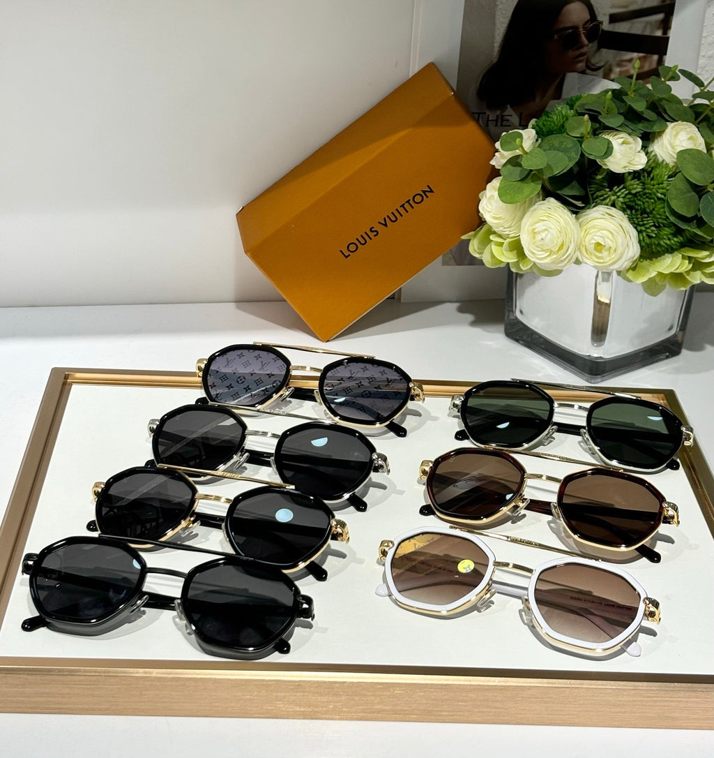 Louis Vuitton Z2532U LV Signature Duo Round Sunglasses ✨
