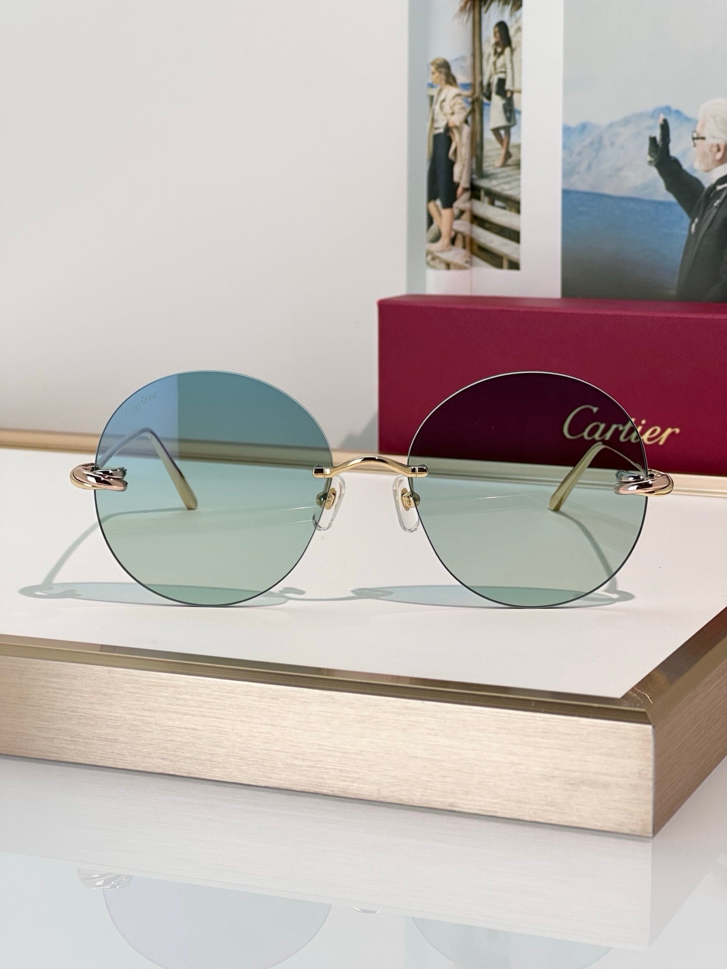 Cartier CT0475S Women's  Limited Edition Sunglasses 🐆
