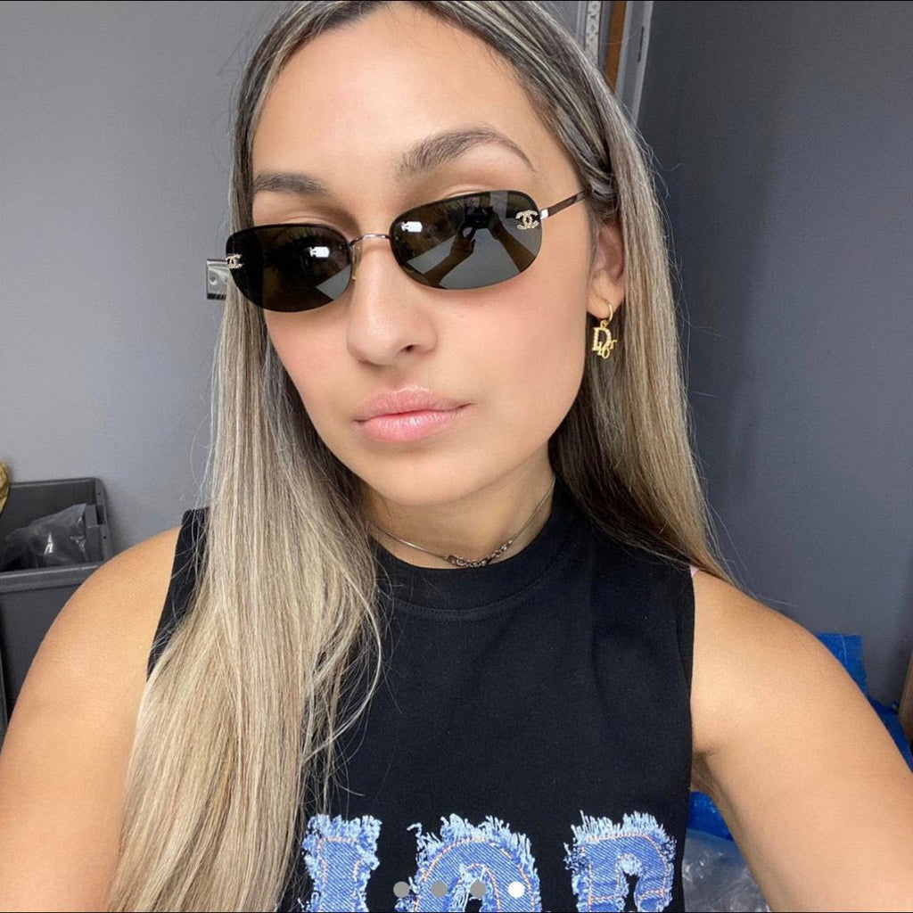 CHANEL 4099 Tint CC Logo Sunglasses  🖤