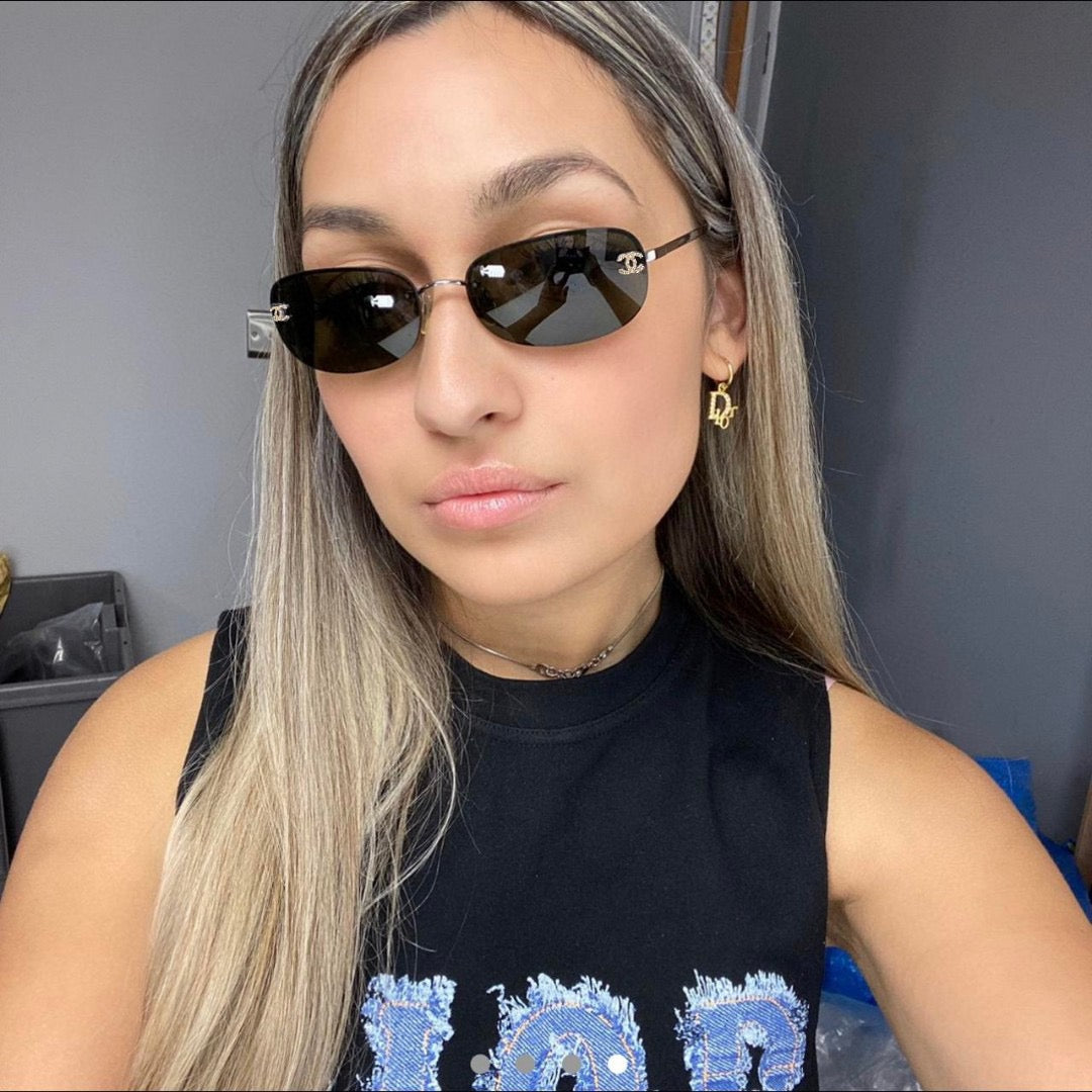 CHANEL 4099 Tint CC Logo Sunglasses  🖤