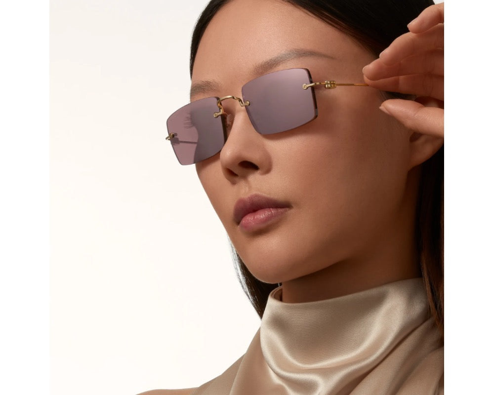 Cartier CT0367S 002 54 - Gold-Silver Unisex Sunglasses Precious 🐆 $11.000