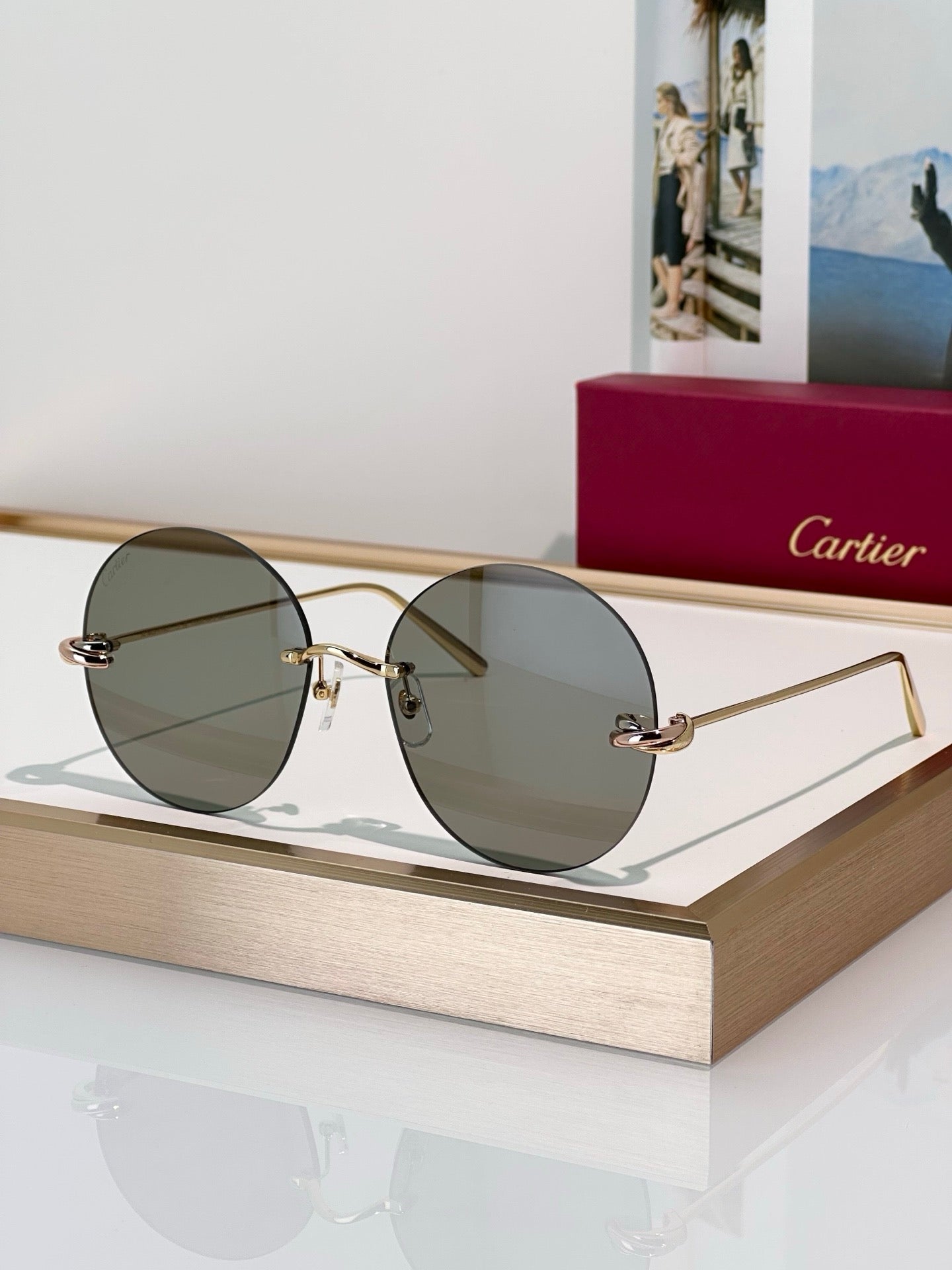 Cartier CT0475S Women's  Limited Edition Sunglasses 🐆
