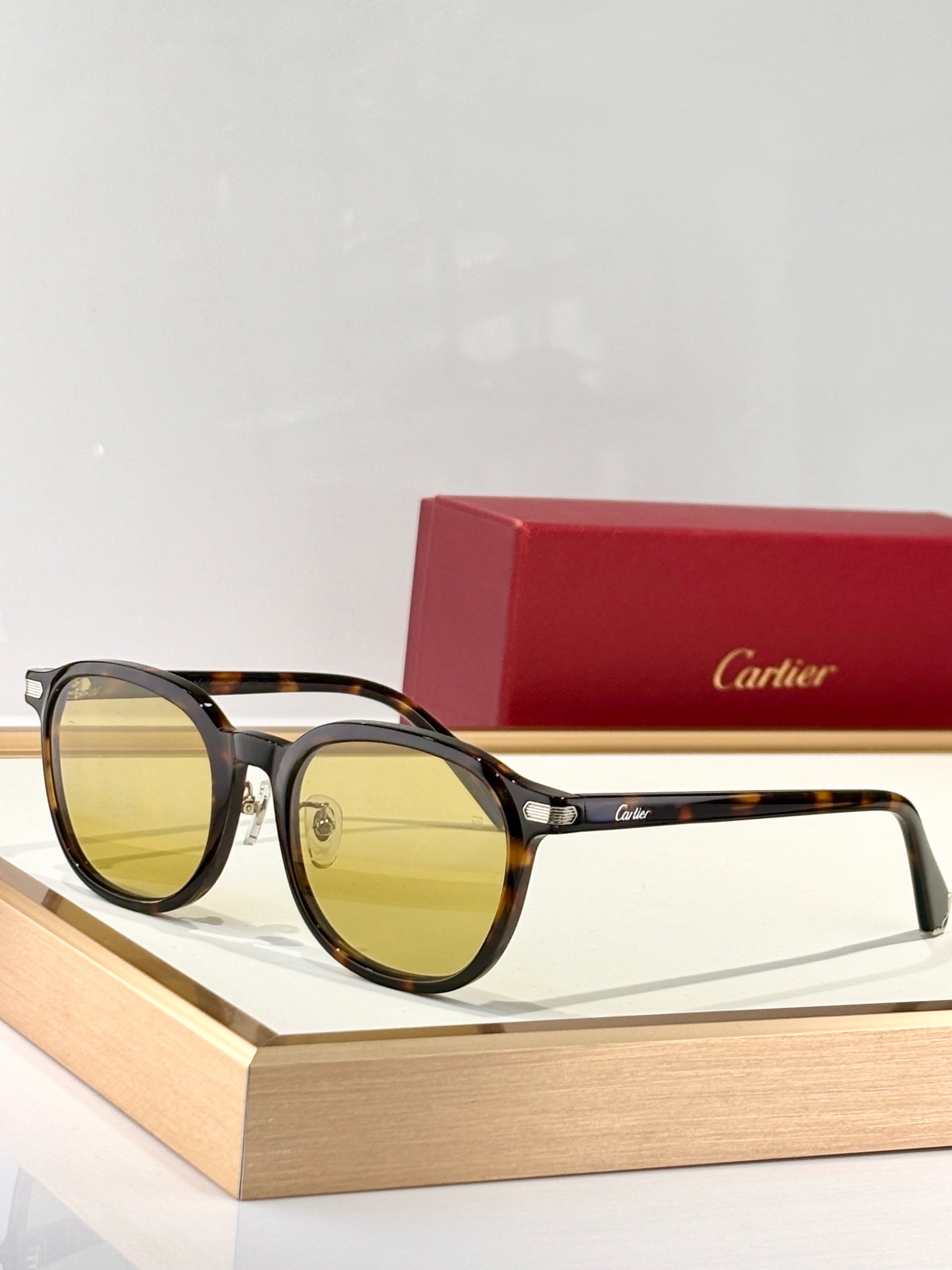 Cartier CT0541  002  Unisex Sunglasses 🐆 NEW