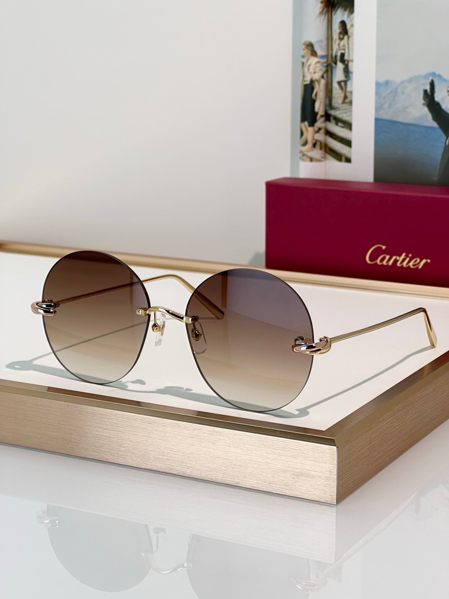 Cartier CT0475S Women's  Limited Edition Sunglasses 🐆