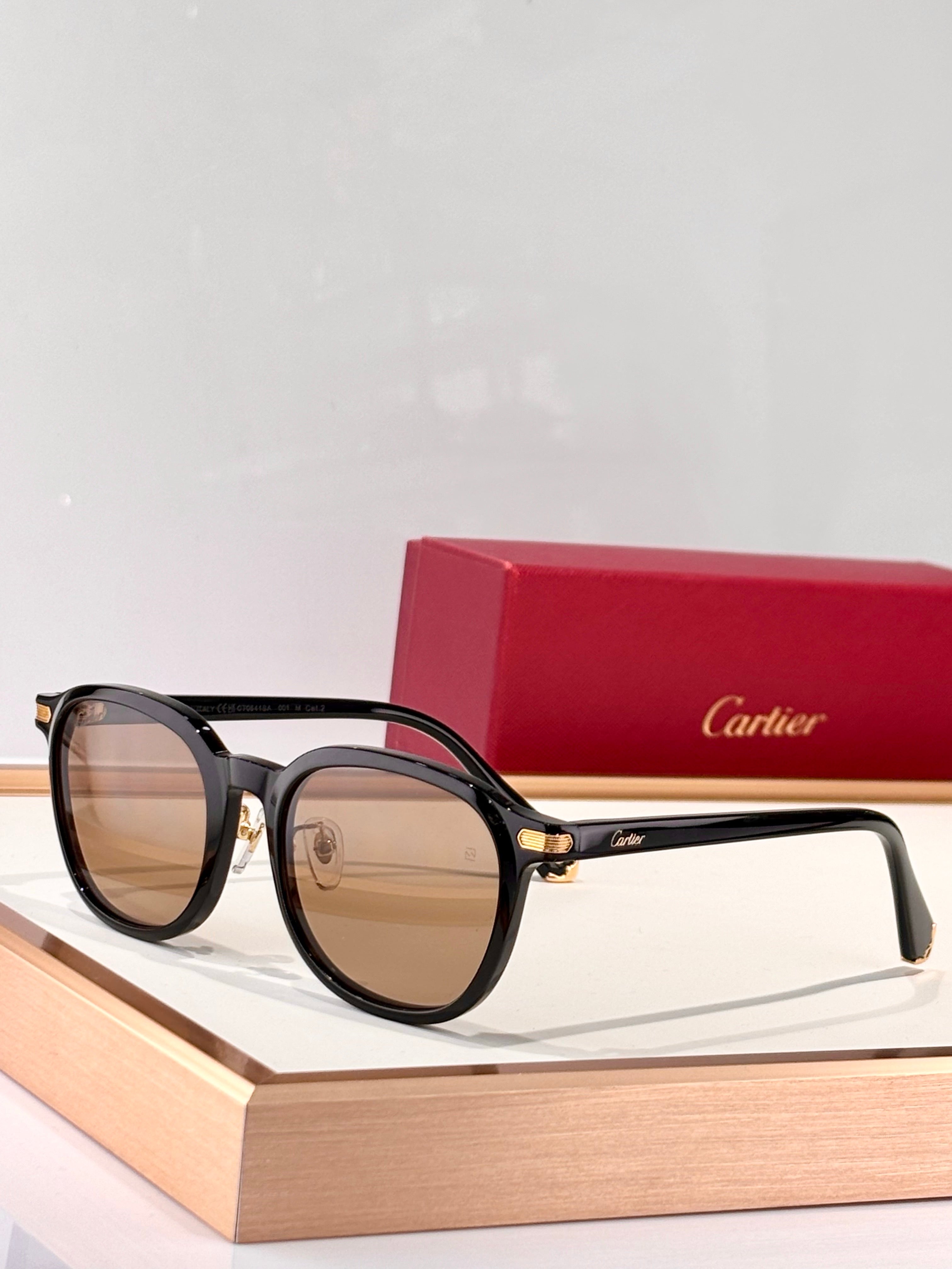 Cartier CT0541  002  Unisex Sunglasses 🐆 NEW