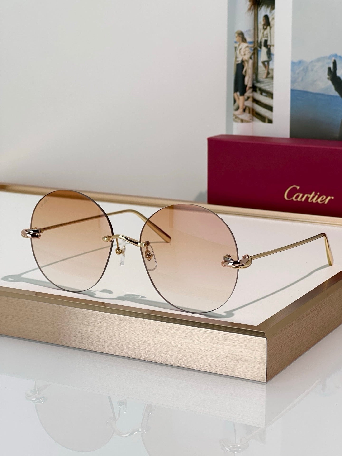 Cartier CT0475S Women's  Limited Edition Sunglasses 🐆