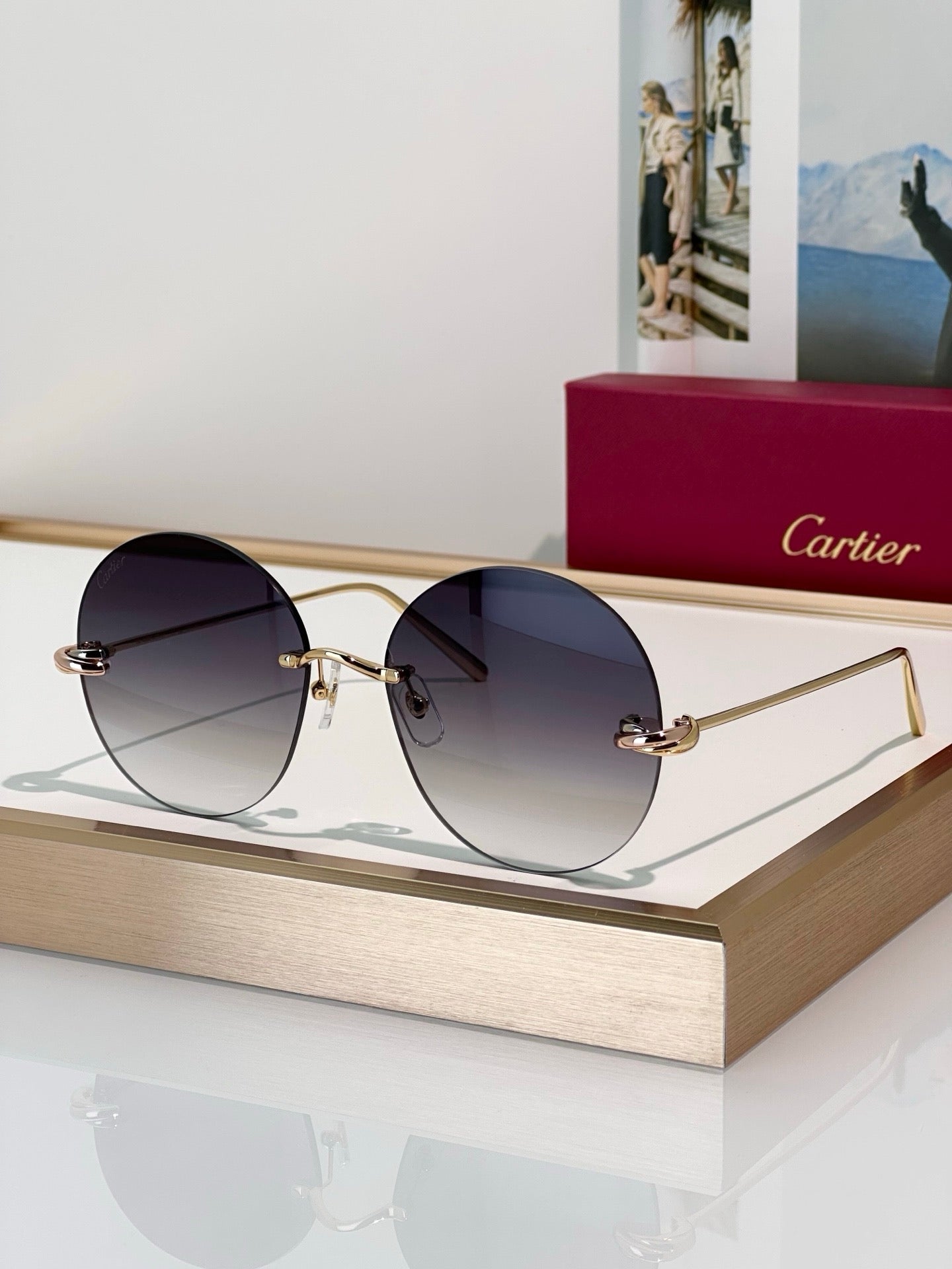 Cartier CT0475S Women's  Limited Edition Sunglasses 🐆