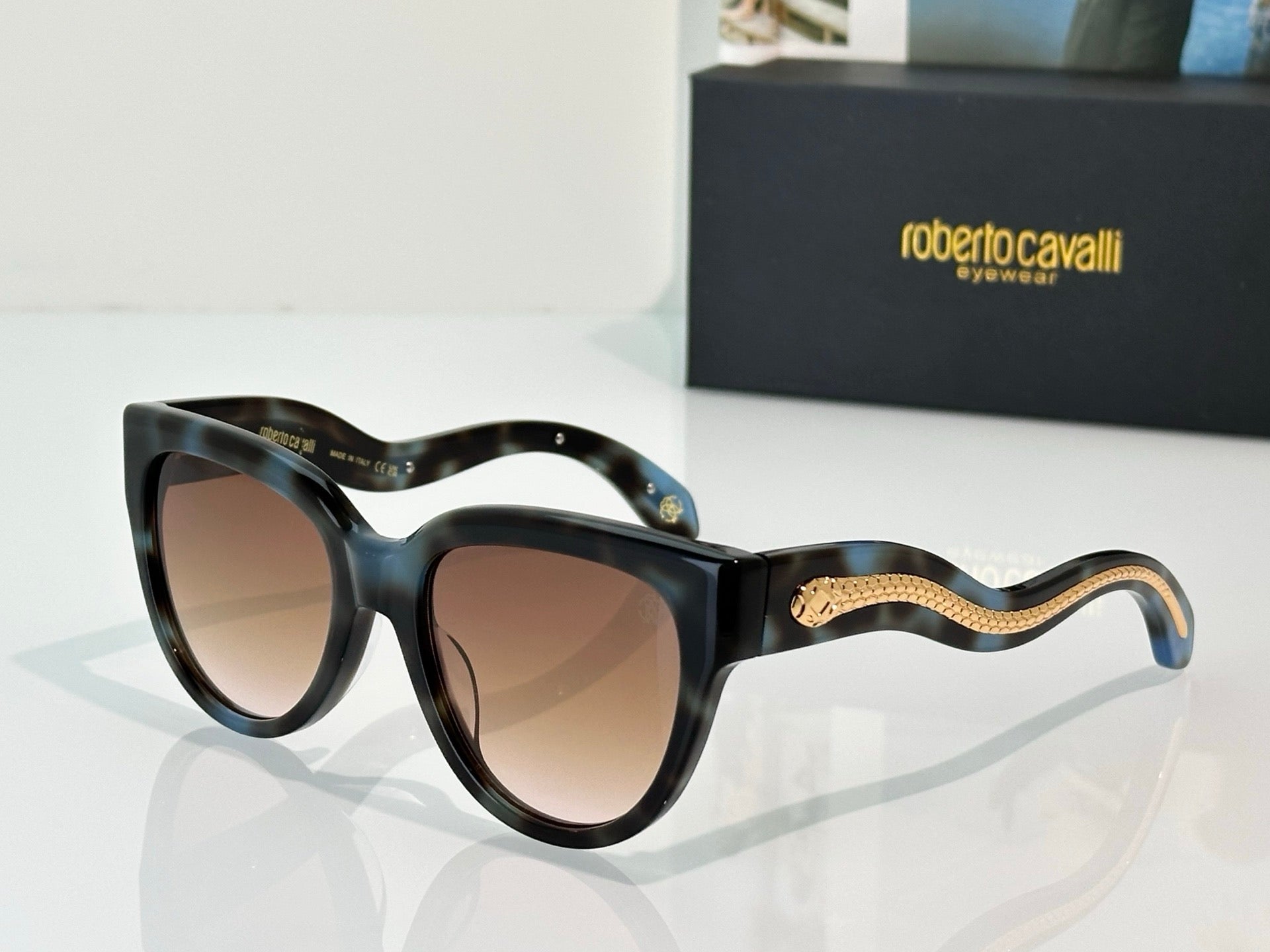 Roberto Cavalli SRC054 Sunglasses 🐍