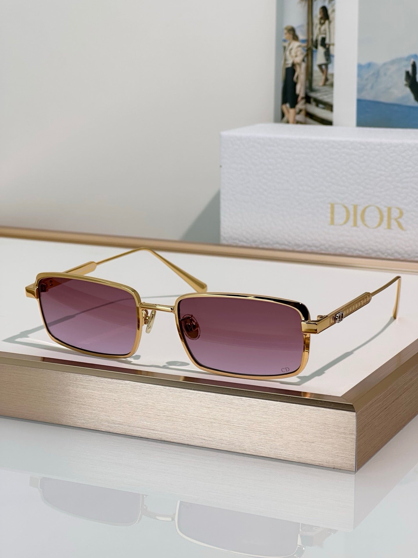 DIOR DiorCannage S2U Rectangular Sunglasses ✨