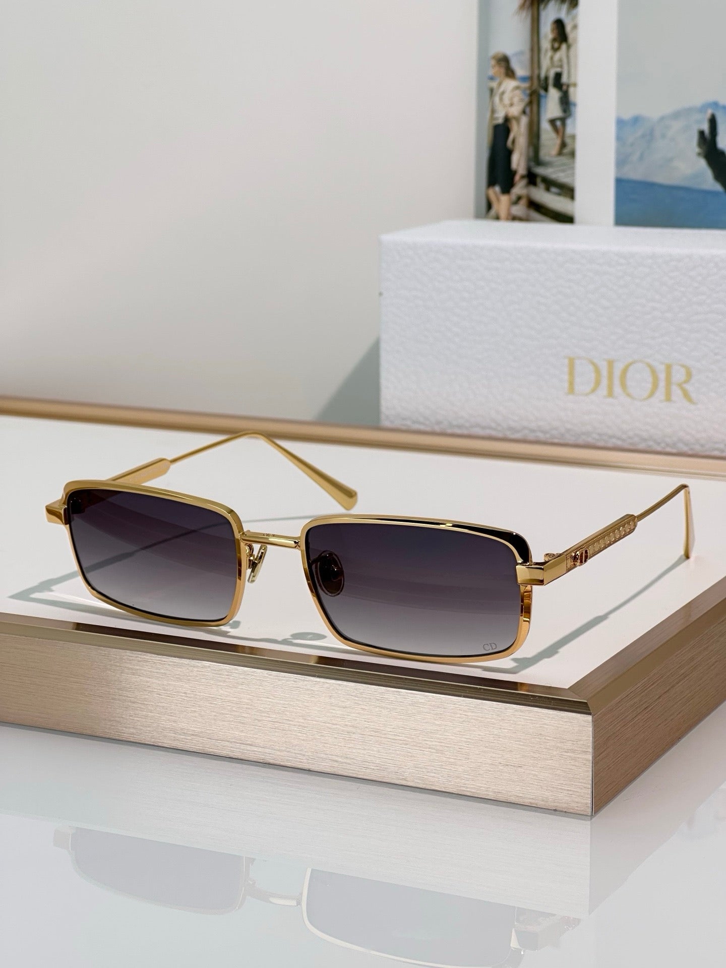 DIOR DiorCannage S2U Rectangular Sunglasses ✨