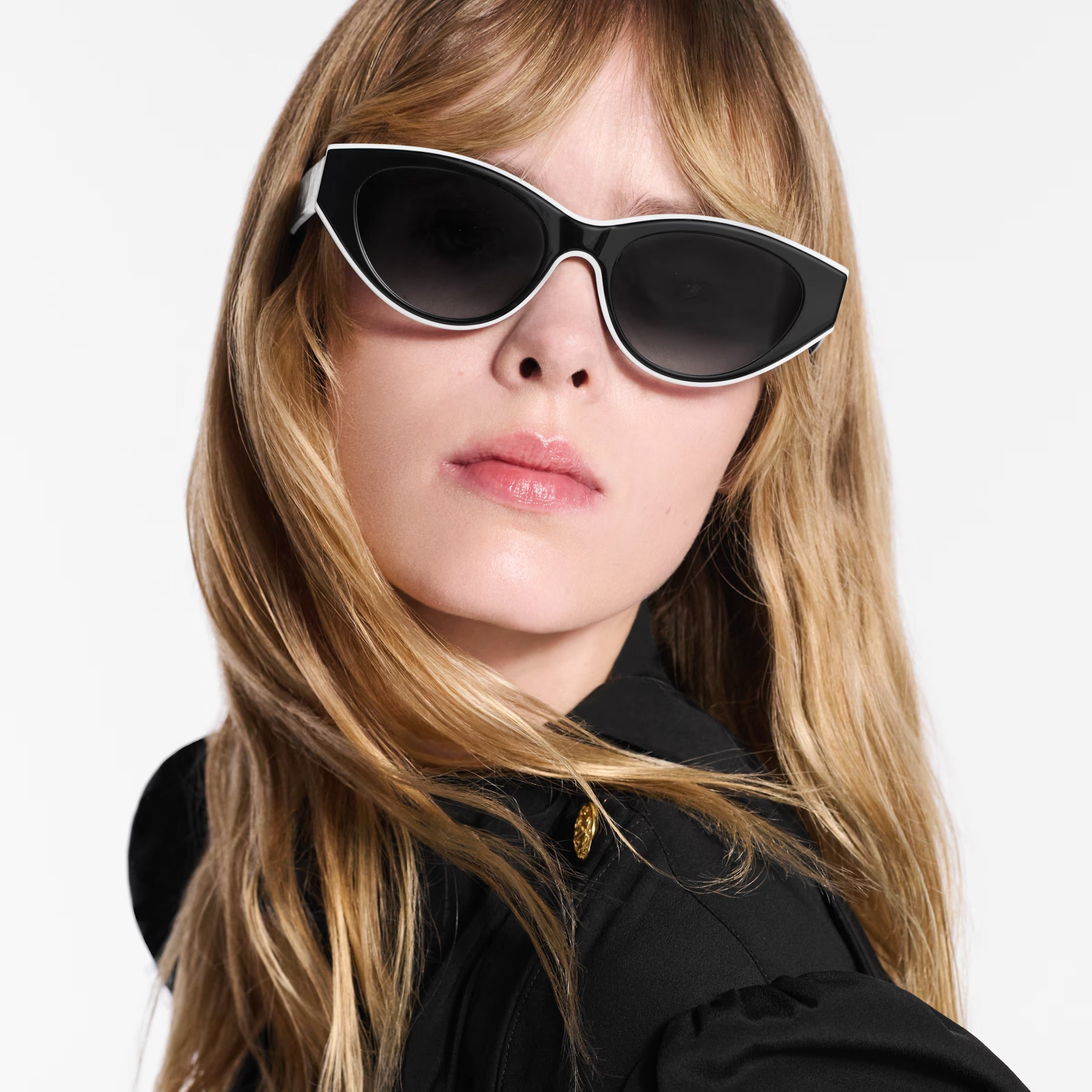 Louis Vuitton Z2686U New LV Line Cat Eye Sunglasses ✨
