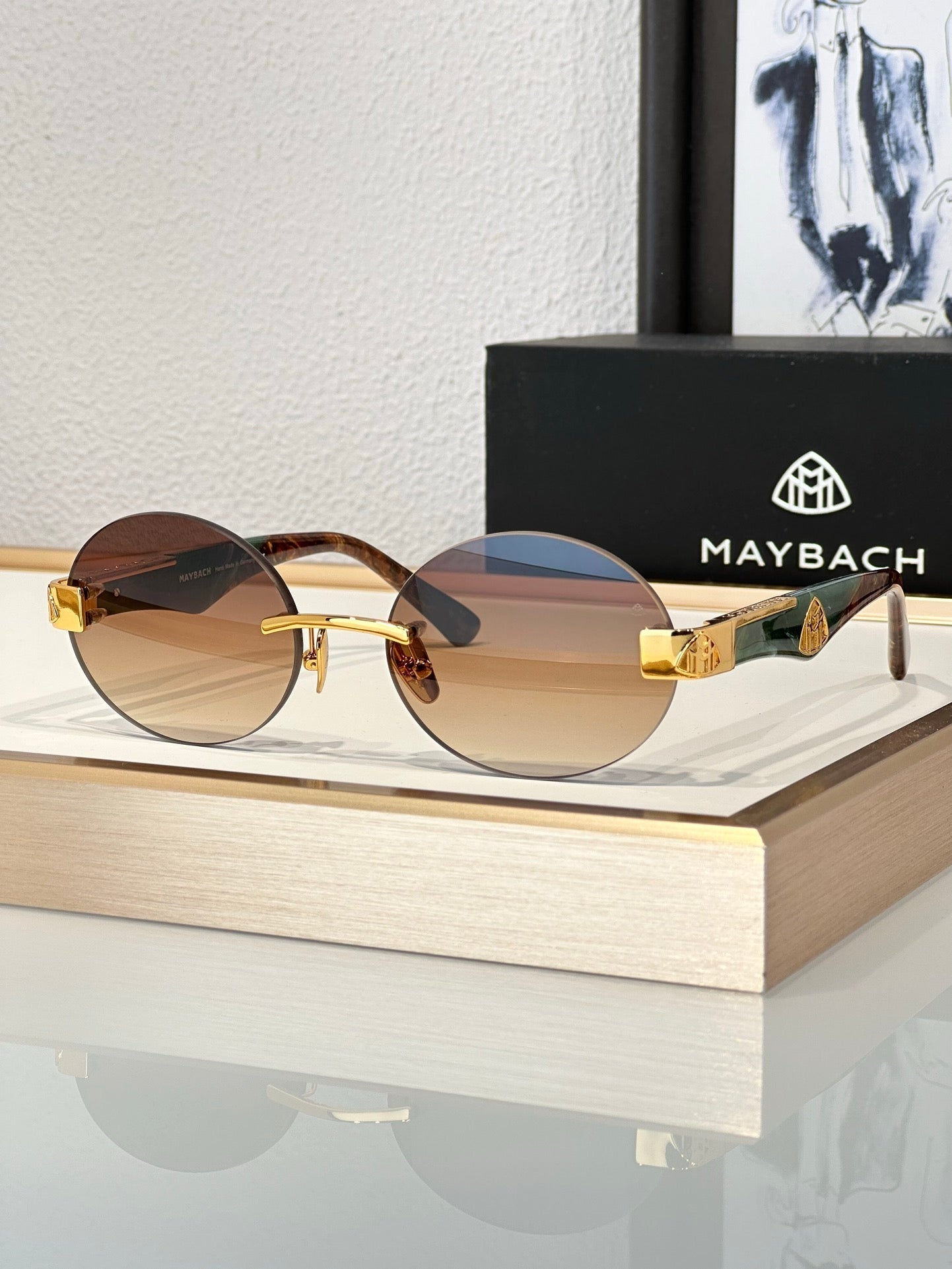 MAYBACH THE MAGIC II SUN Mirror Zeiss Lenses 👑