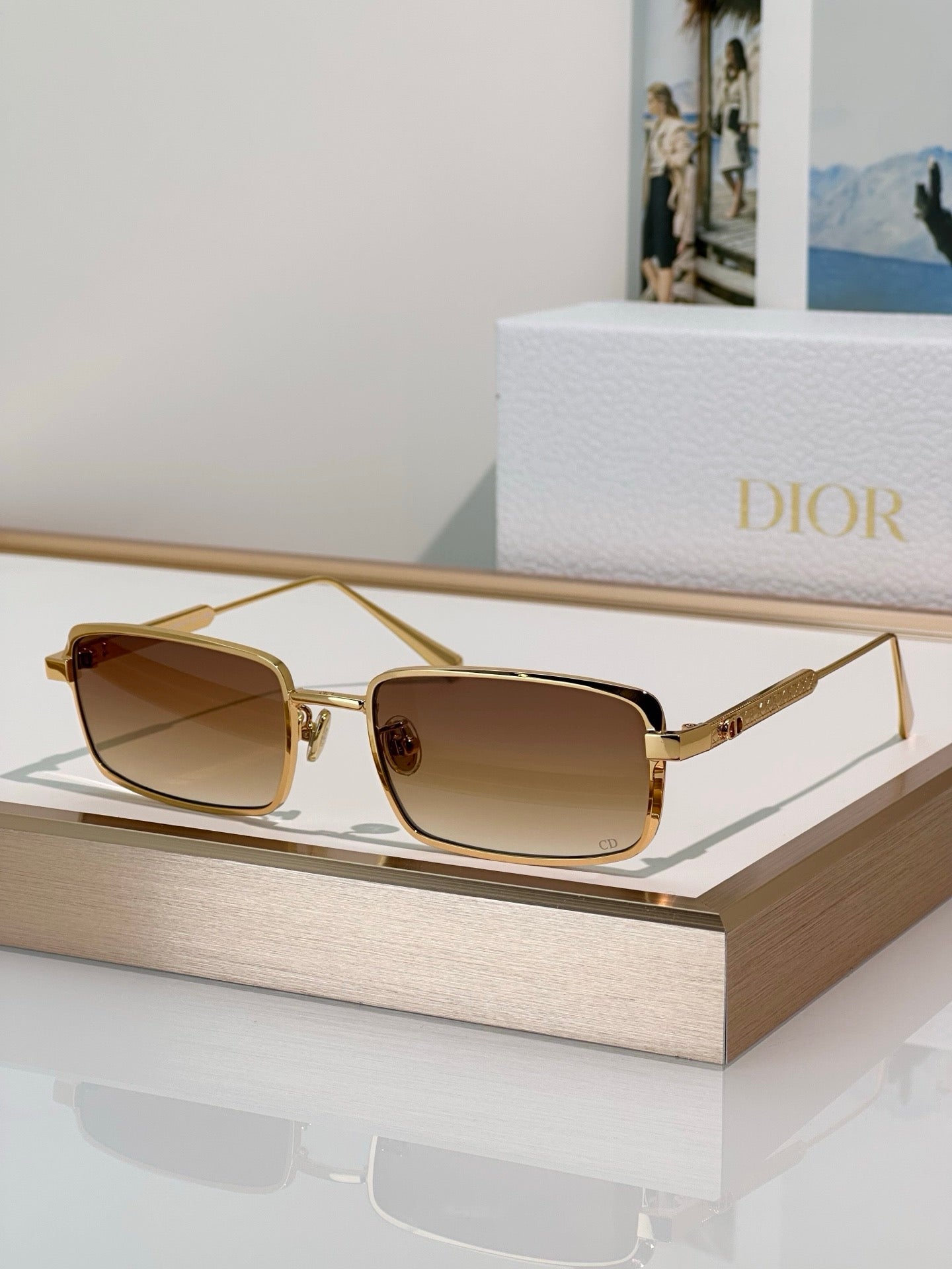 DIOR DiorCannage S2U Rectangular Sunglasses ✨