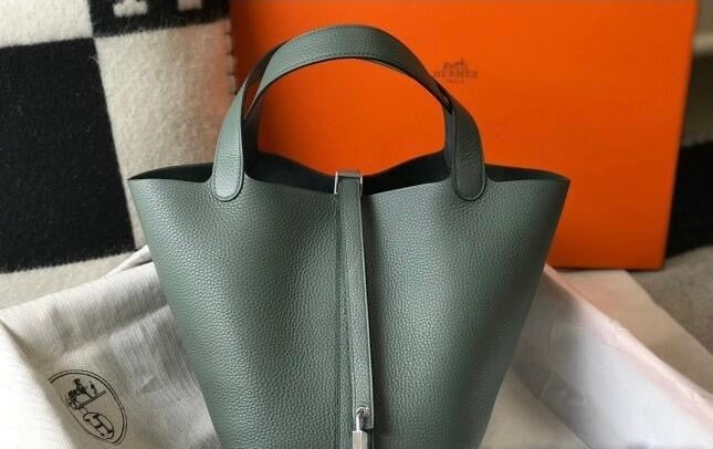 HERMES Hermes Picotin Lock Bag 18cm/22cm Taurillon Clemence Leather  ✨