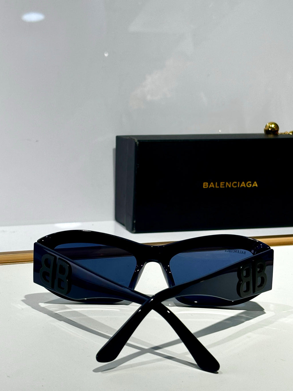 BALENCIAGA BB0397SK BB Logo Sunglasses🖤