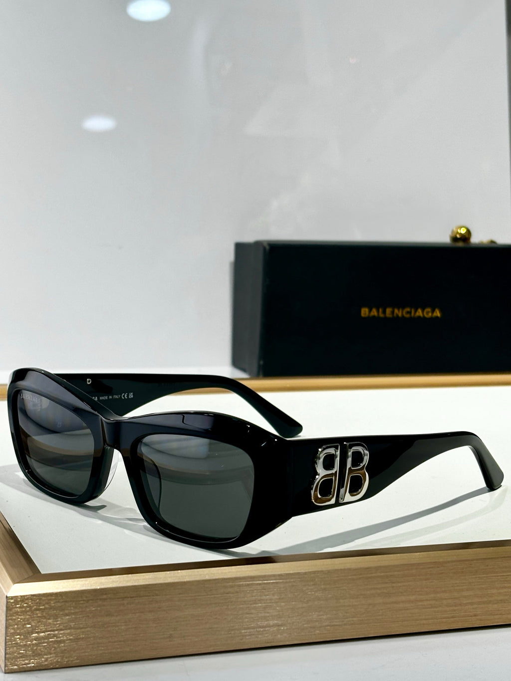BALENCIAGA BB0397SK BB Logo Sunglasses🖤