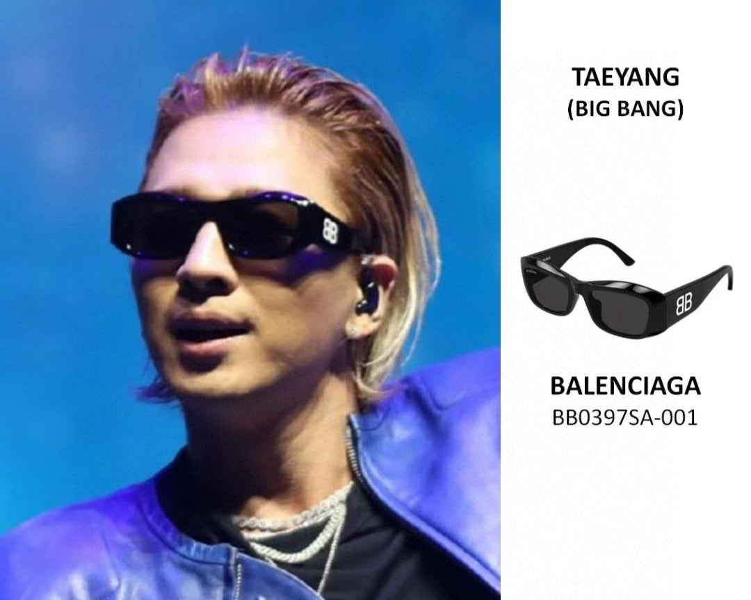 BALENCIAGA BB0397SK BB Logo Sunglasses🖤