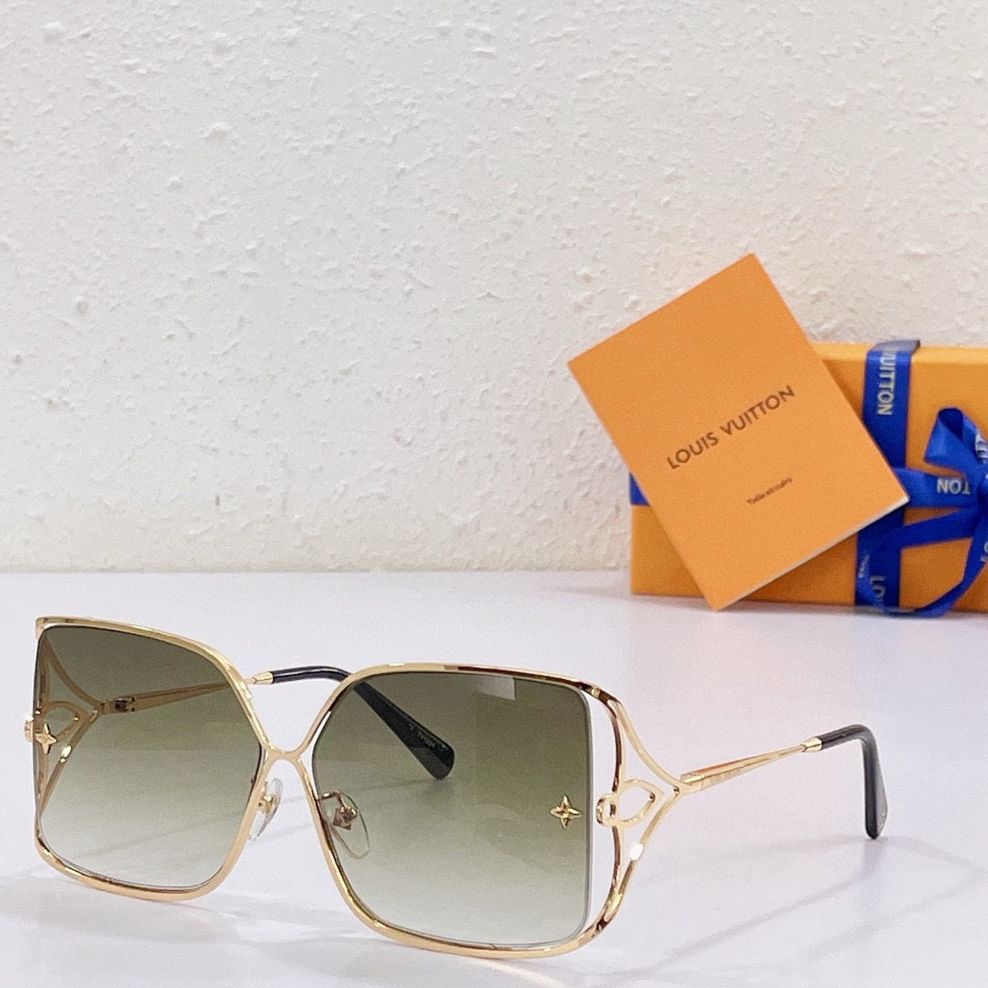 Louis Vuitton Z1629U Metal LV Petal Square Sunglasses  ✨