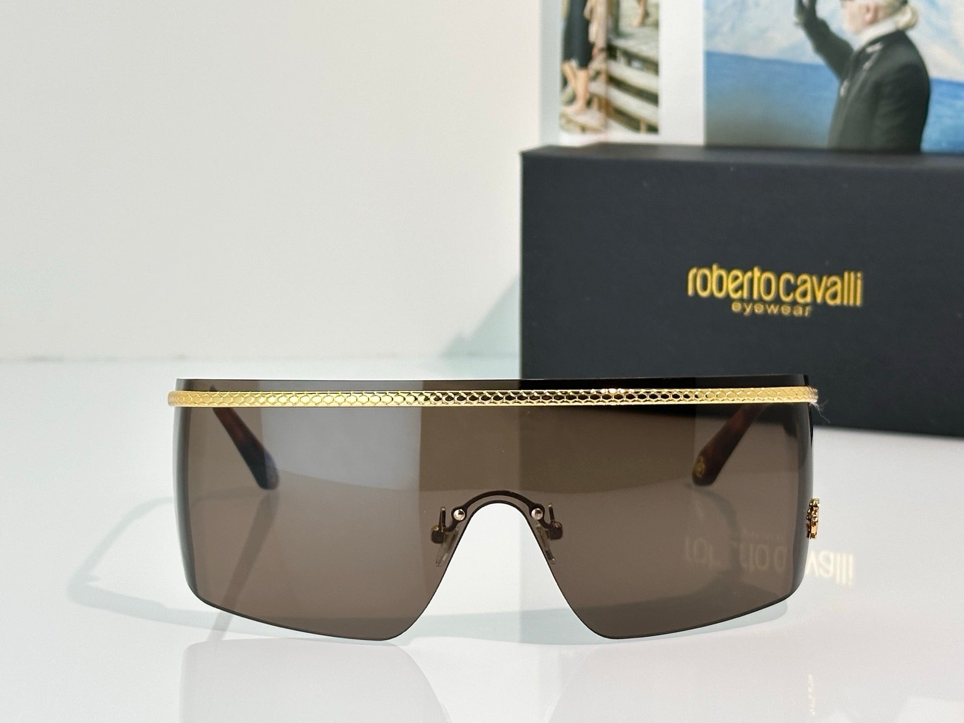 Roberto Cavalli SRC012  Sunglasses 🐍