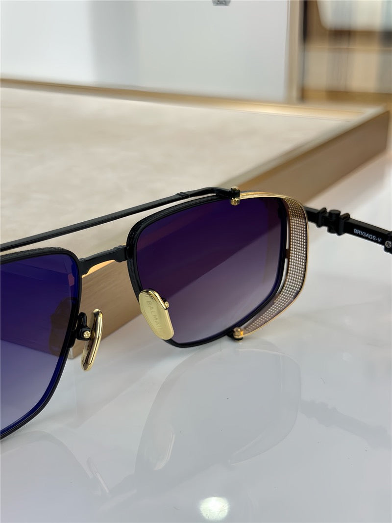 BALMAIN Balmain Brigade-V BPS-142D Unisex Sunglasses✨