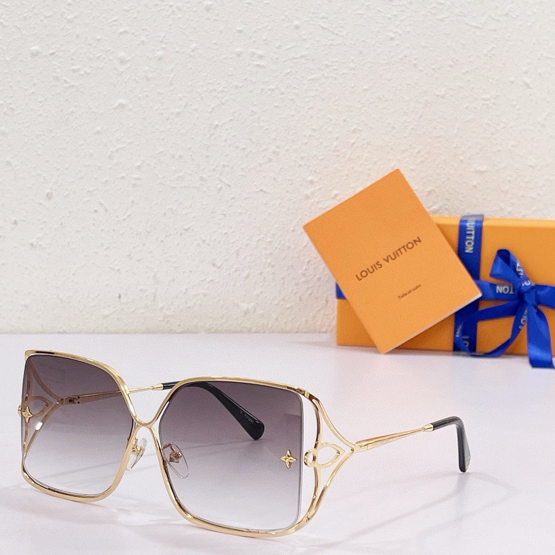 Louis Vuitton Z1629U Metal LV Petal Square Sunglasses  ✨