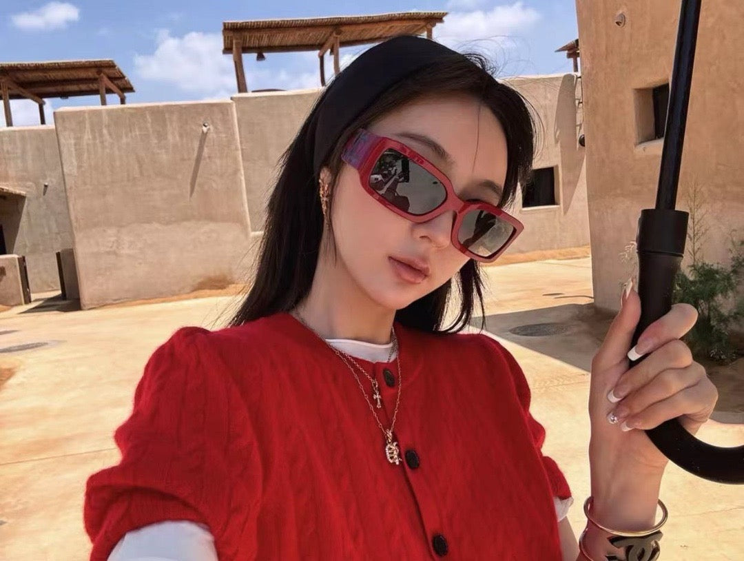CHANEL 5526 Rectangle SUNGLASSES Acetate Black  🖤