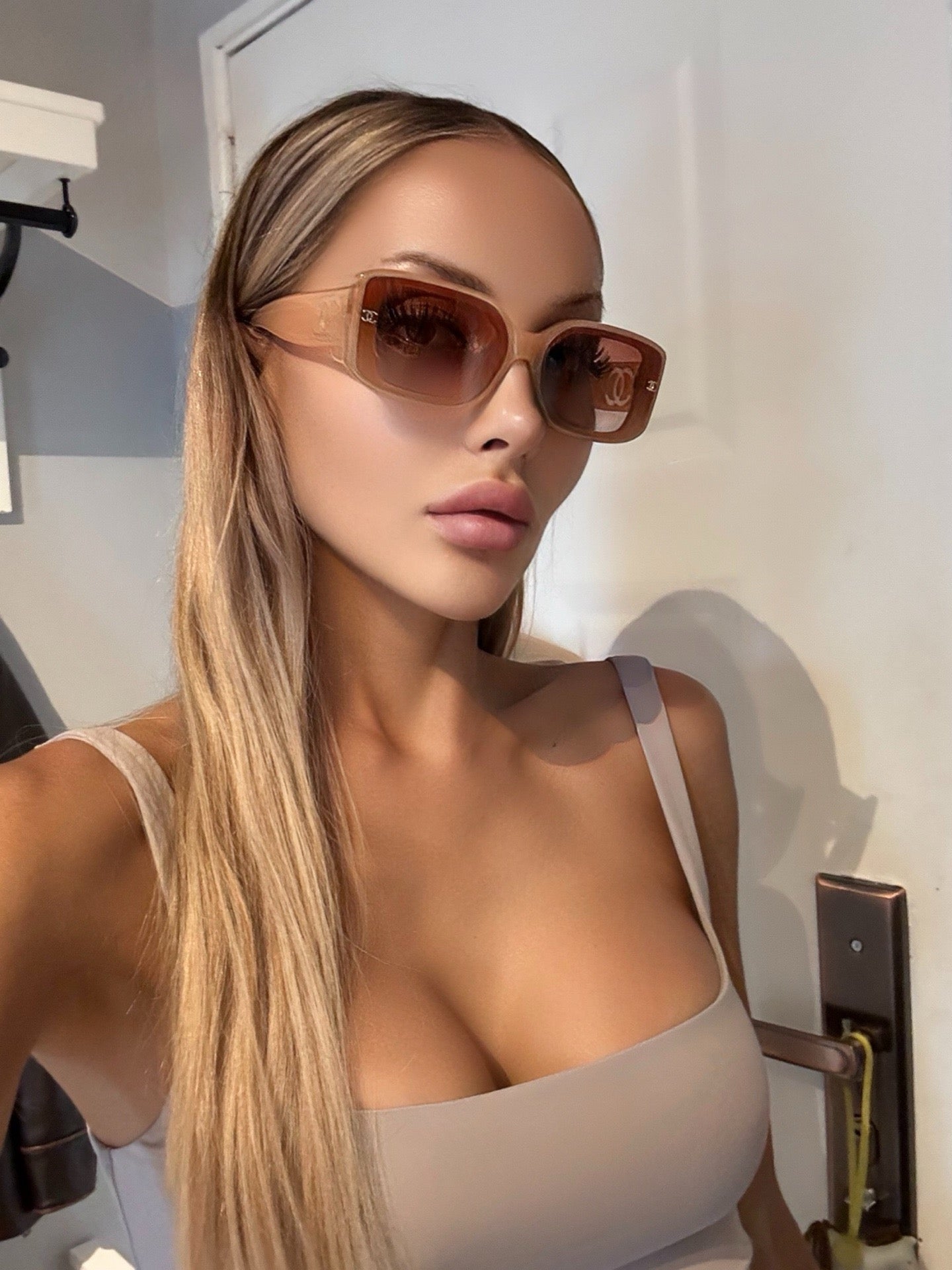 CHANEL 6313  RECTANGLE sunglasses  🖤