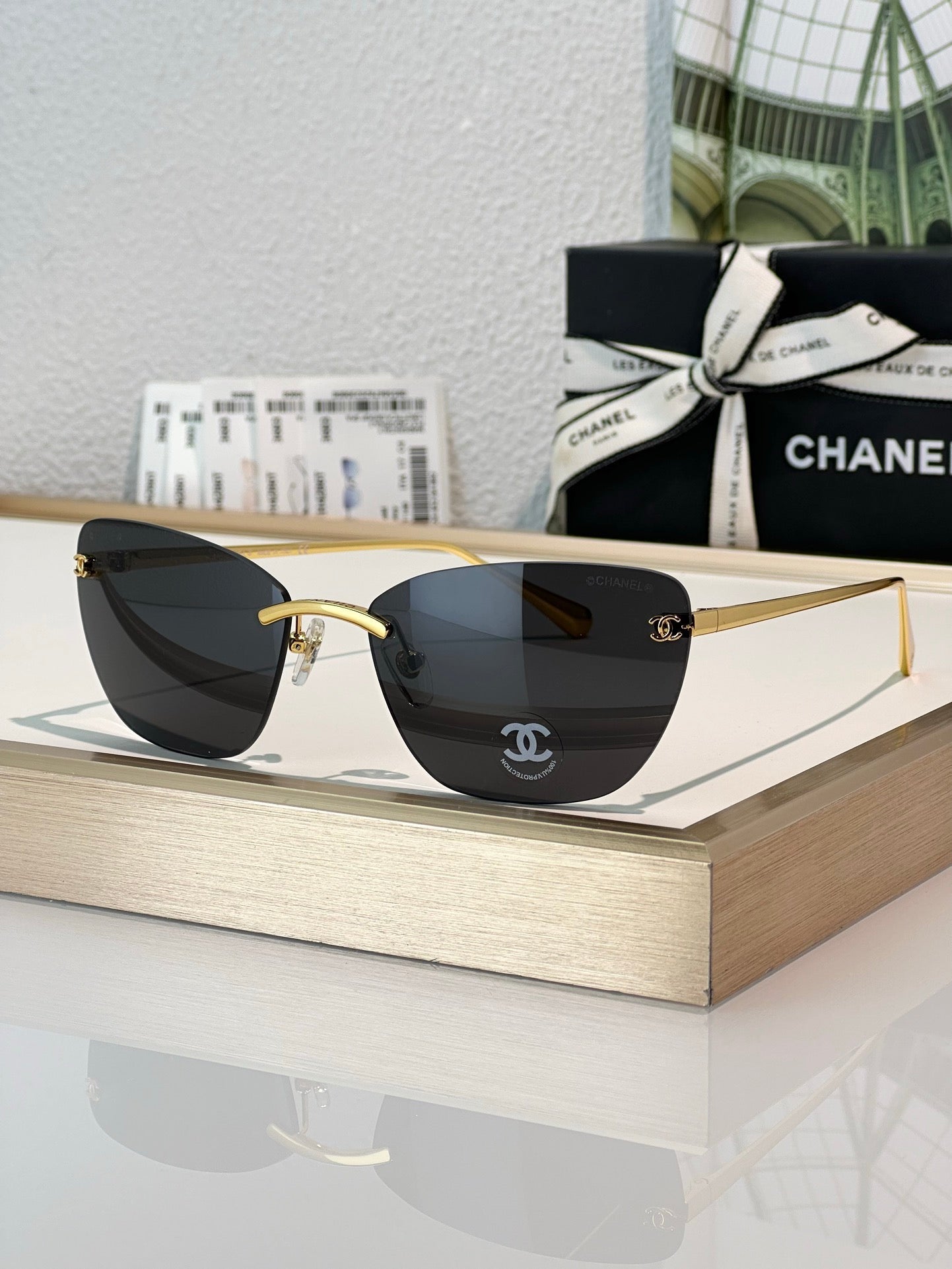 CHANEL Cat Eye 4286T SUNGLASSES🖤