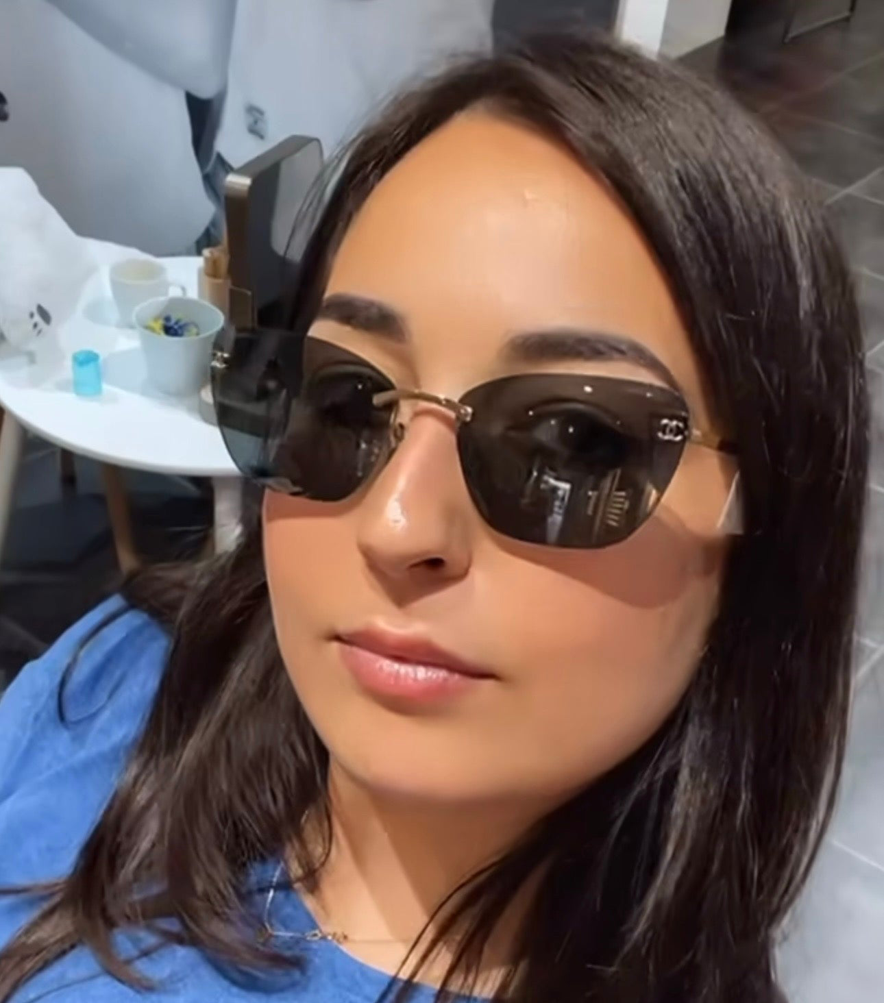 CHANEL Cat Eye 4286T SUNGLASSES🖤