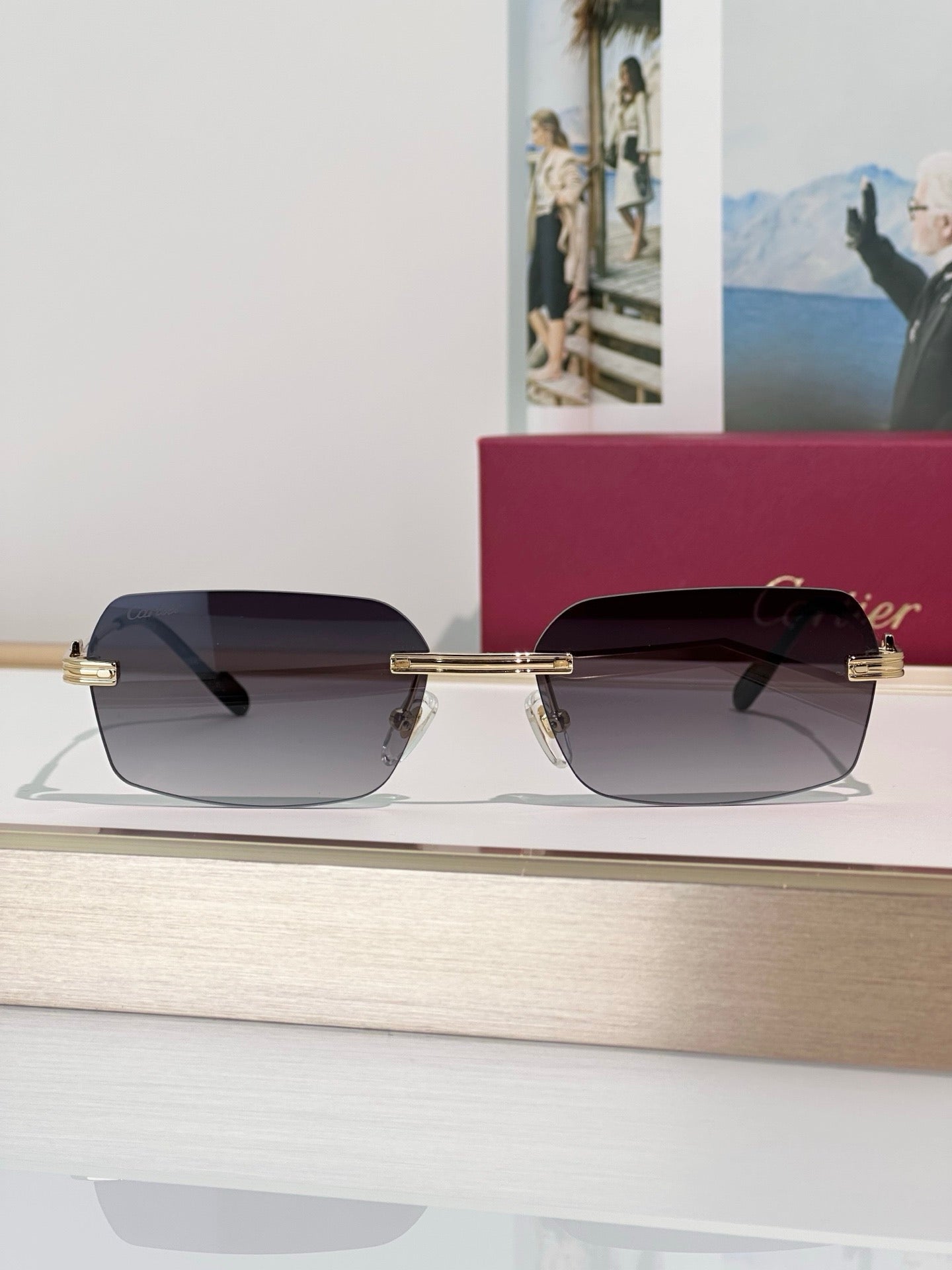 '-  Cartier CT0271 S Unisex Sunglasses 🐆 - NEW $1600 retail price