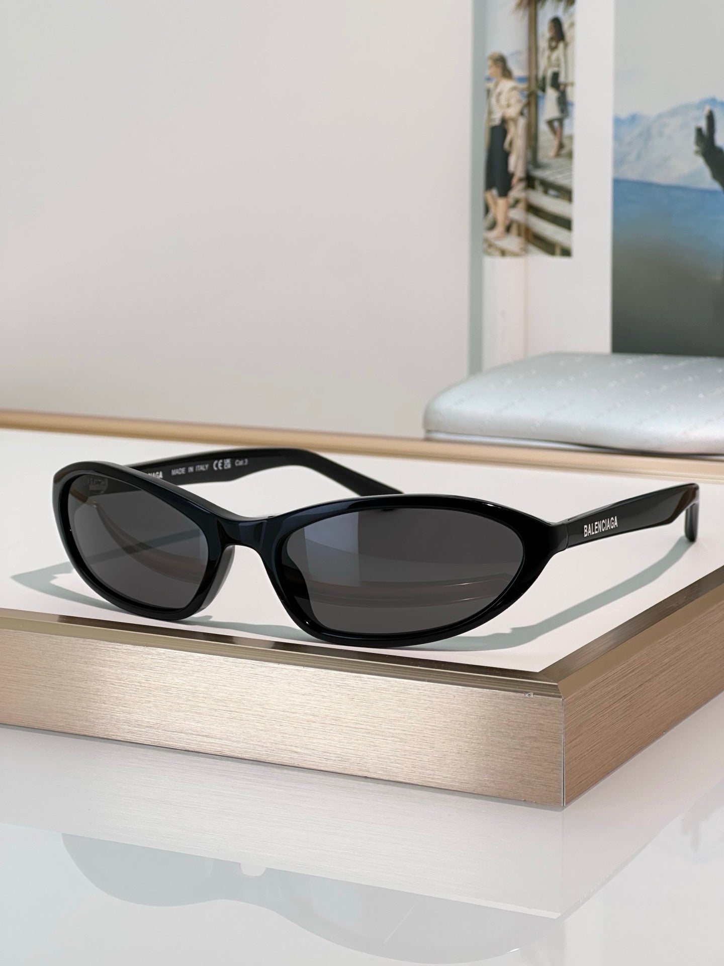 BALENCIAGA  BB0402S 001 Sunglasses🖤