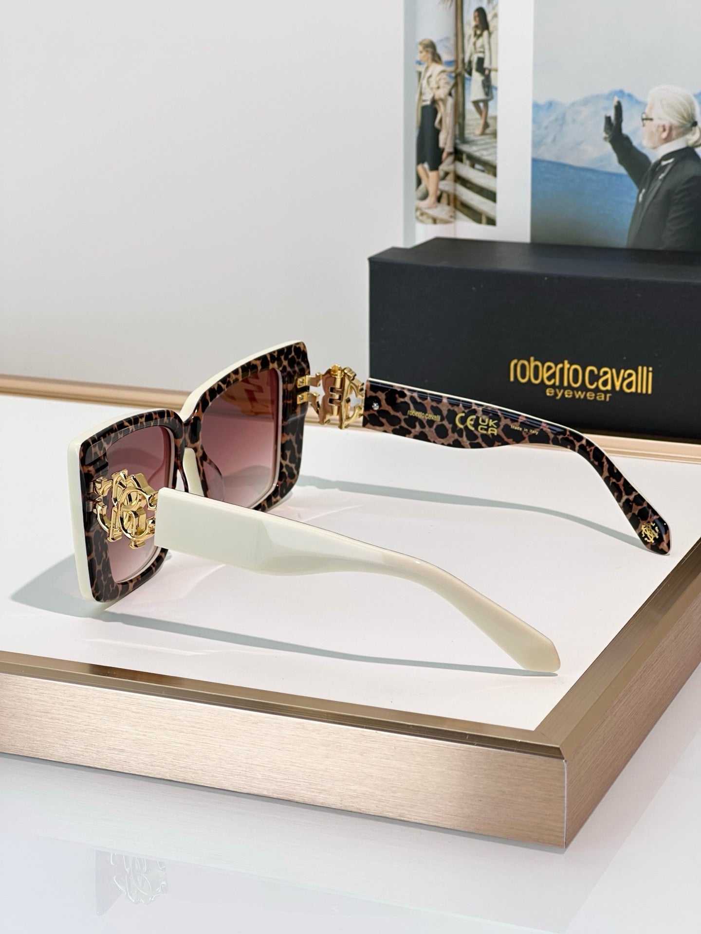 Roberto Cavalli SRC056M Sunglasses 🐍
