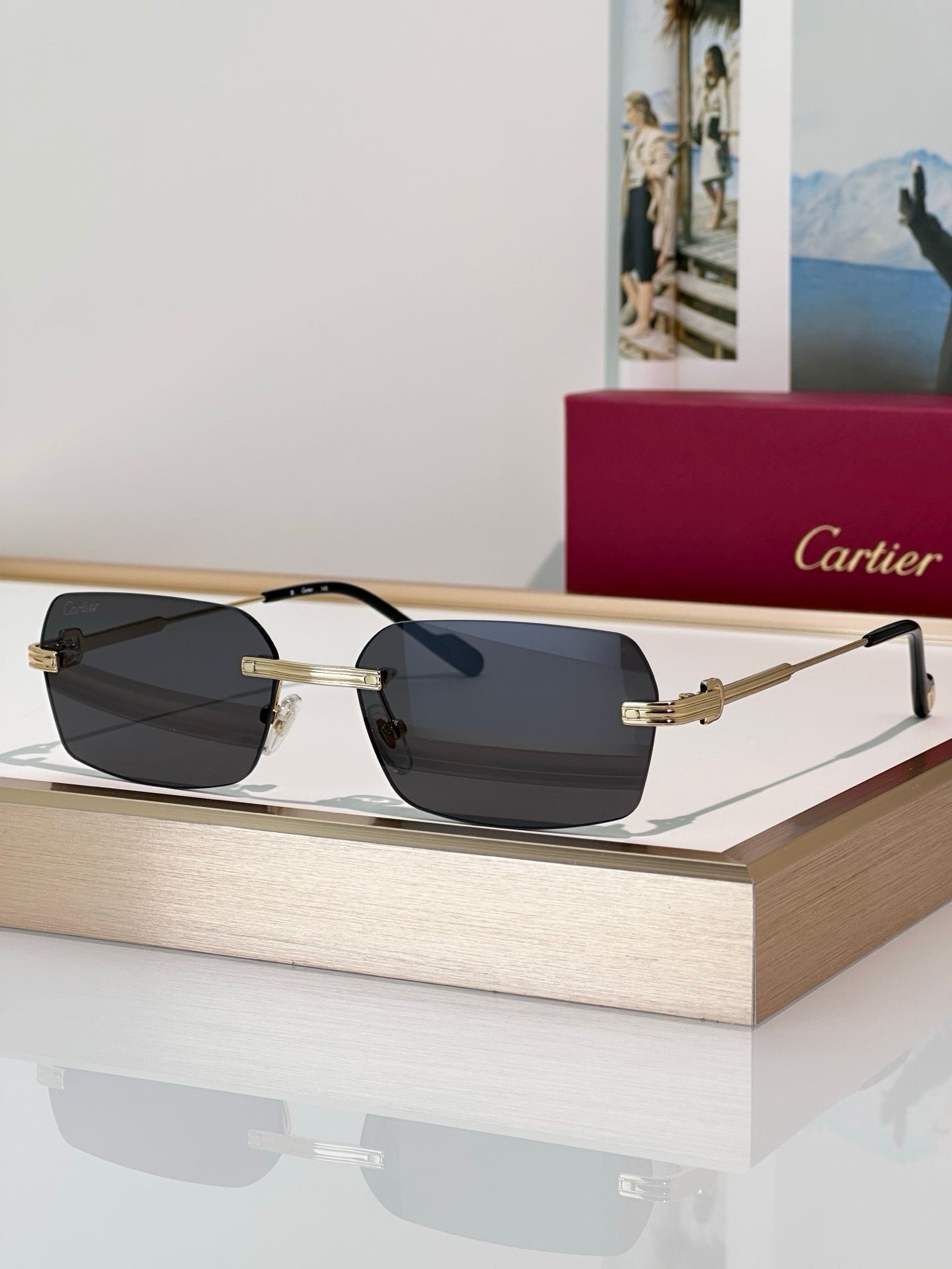 '-  Cartier CT0271 S Unisex Sunglasses 🐆 - NEW $1600 retail price